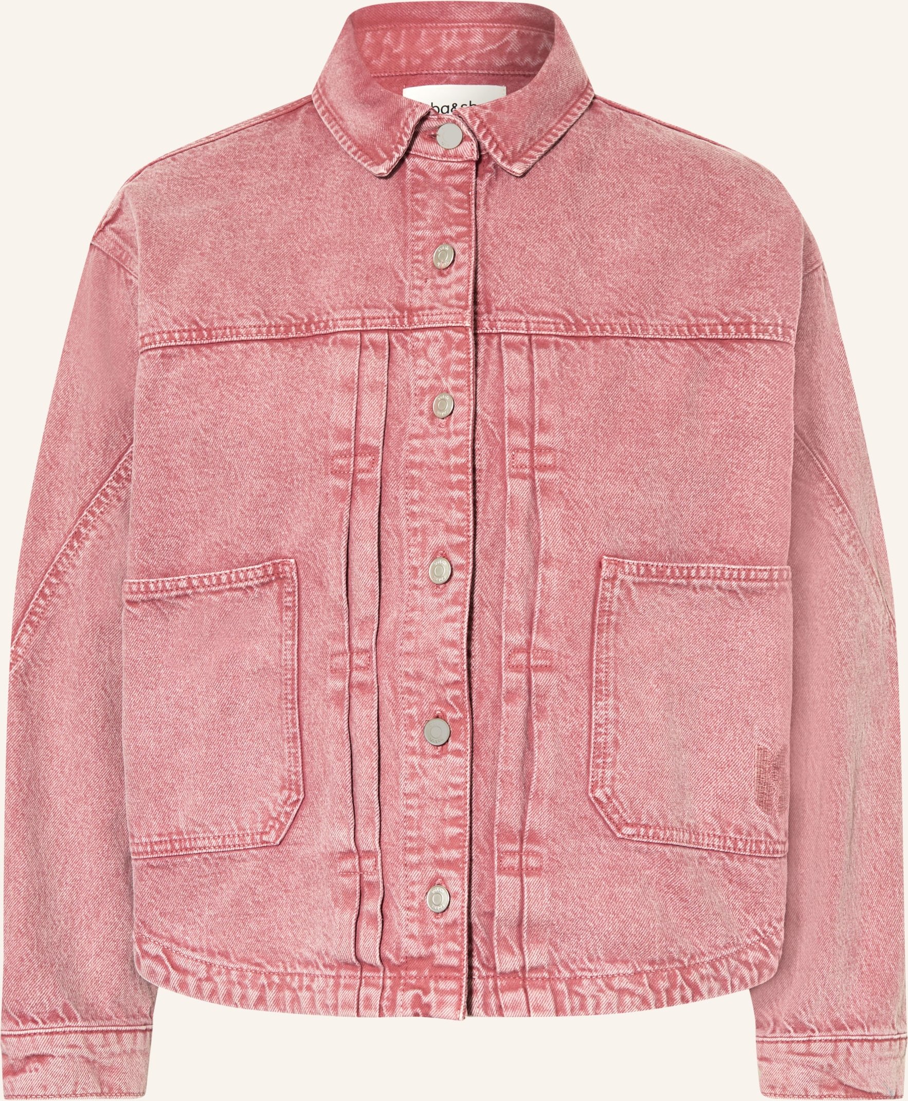 Ba&Sh Jeansjacke Runo pink
