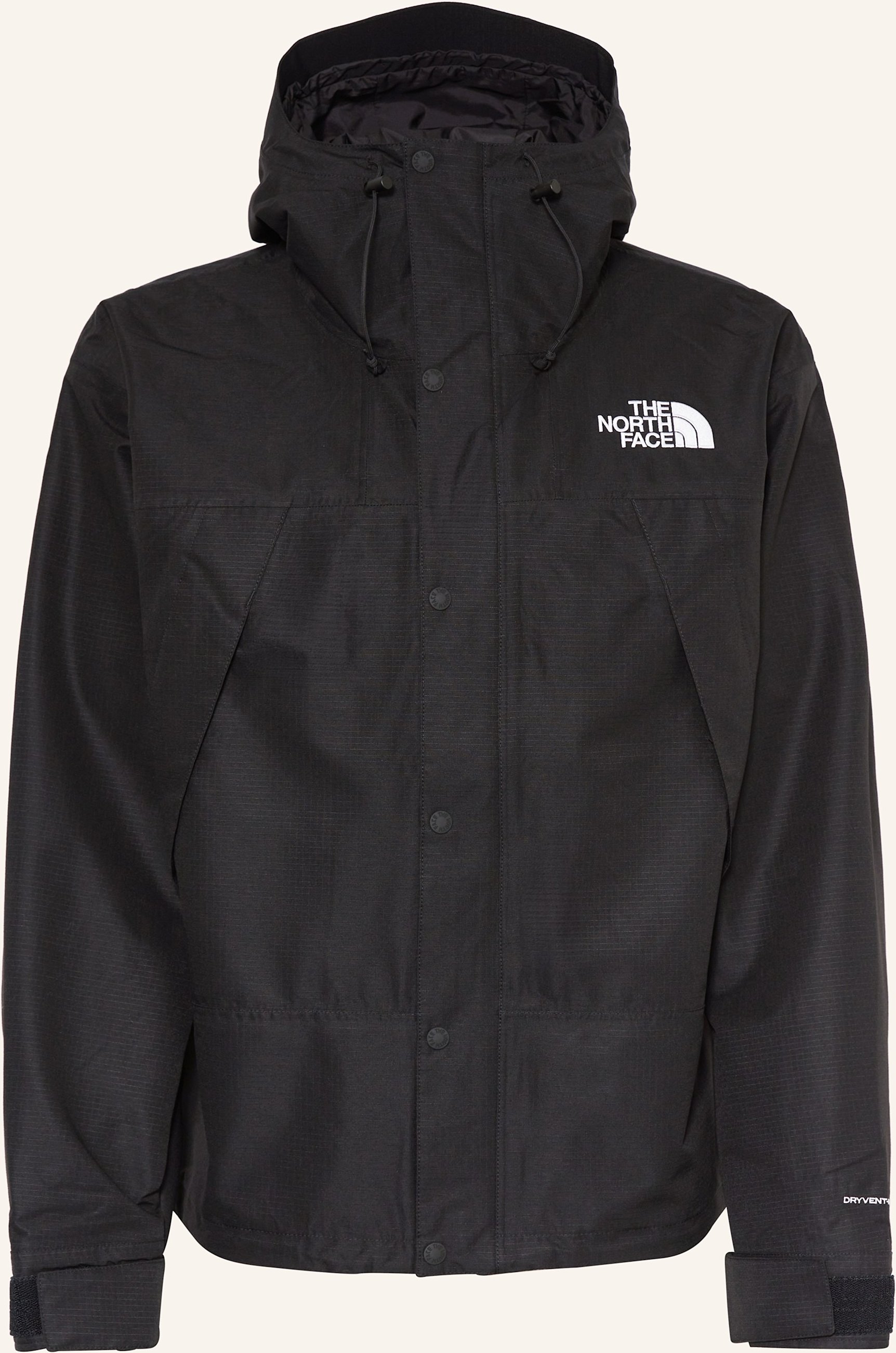 The North Face Regenjacke schwarz