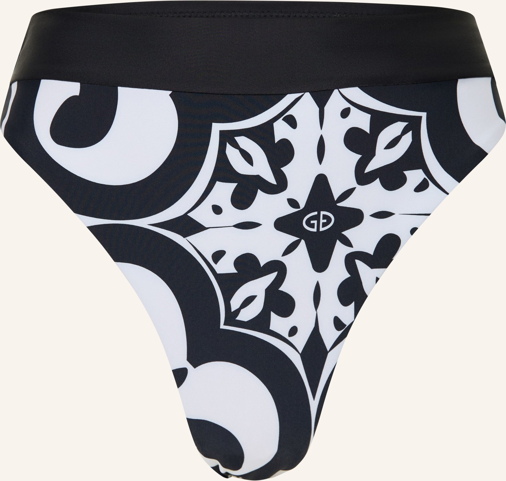 Thumbnail - Goldbergh High-Waist-Bikini-Hose Veronica schwarz