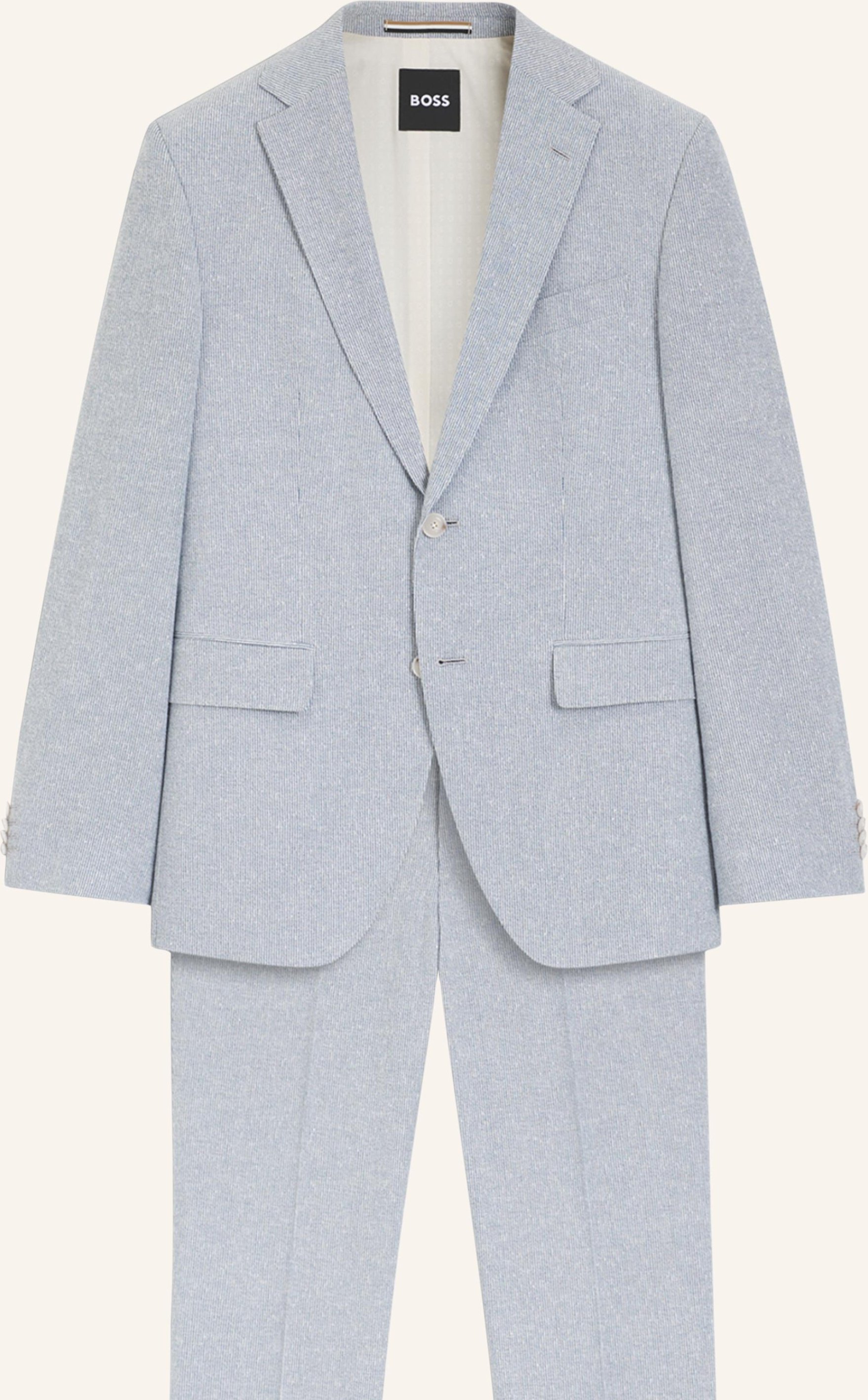 Boss Business Anzug H-Jeckson-2pcs-253 Regular Fit blau