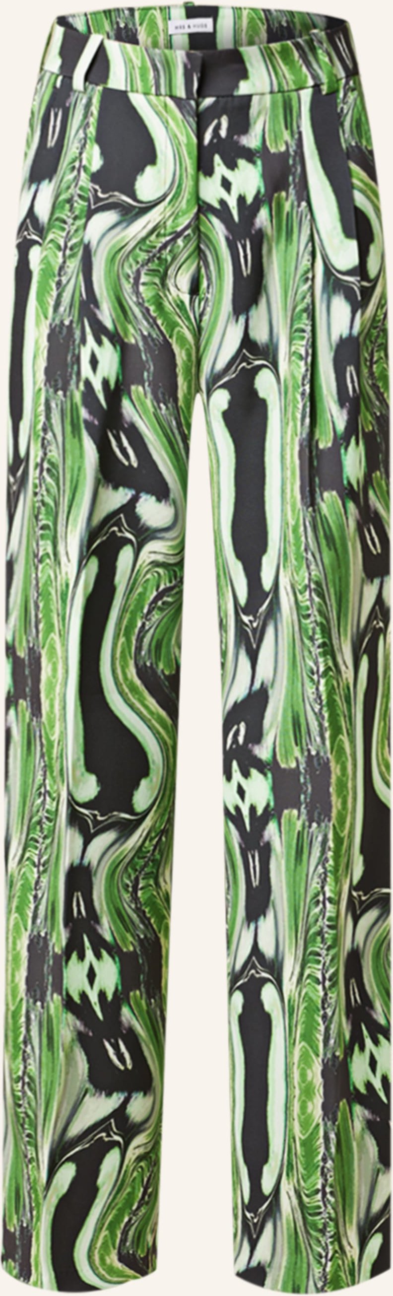 Mrs & Hugs Marlenehose gruen