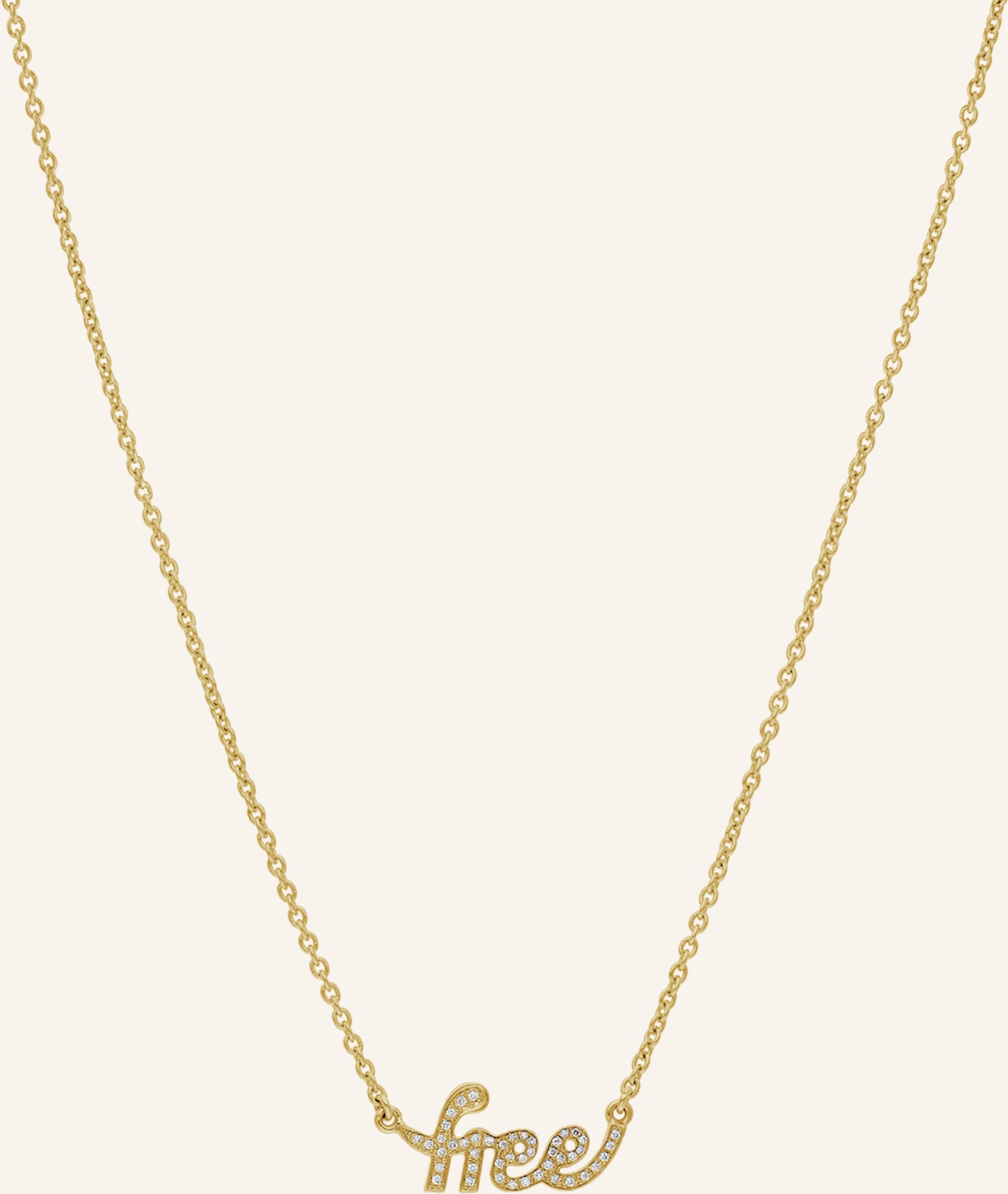 Cada Kette Free gold