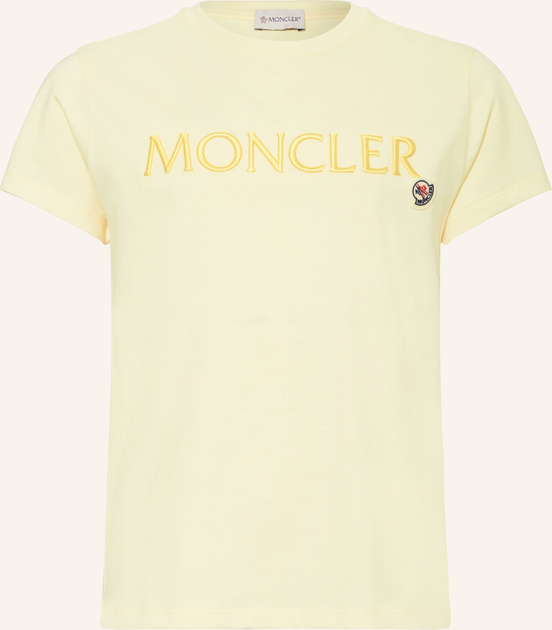 Moncler Enfant T-Shirt gelb