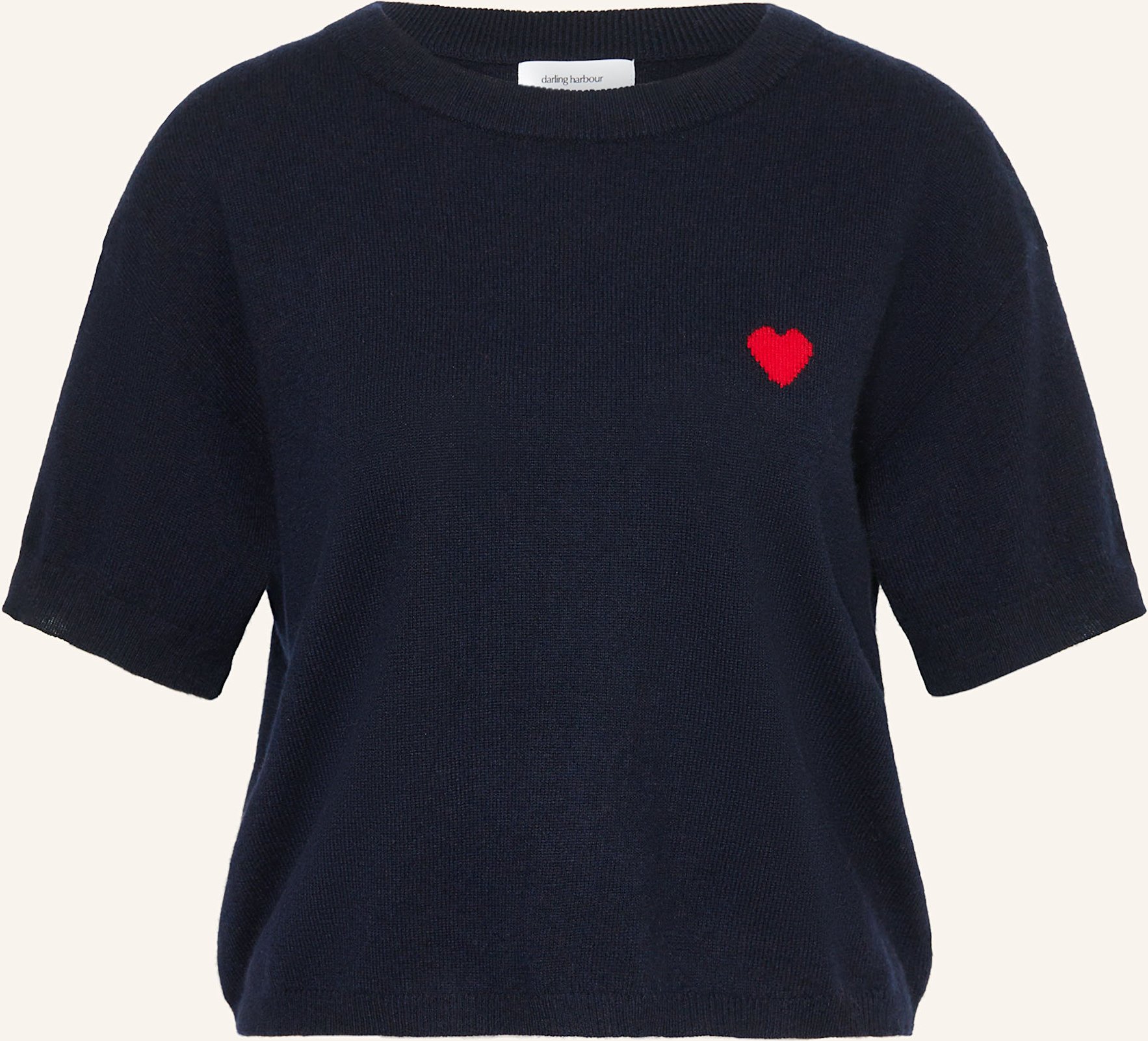 Darling Harbour Strickshirt Aus Cashmere blau