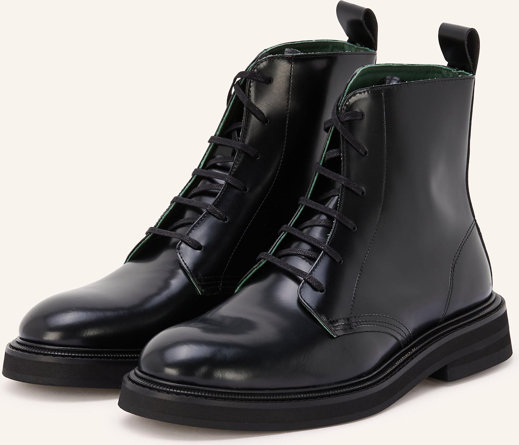 Thumbnail - Vinny's Schnürboots schwarz
