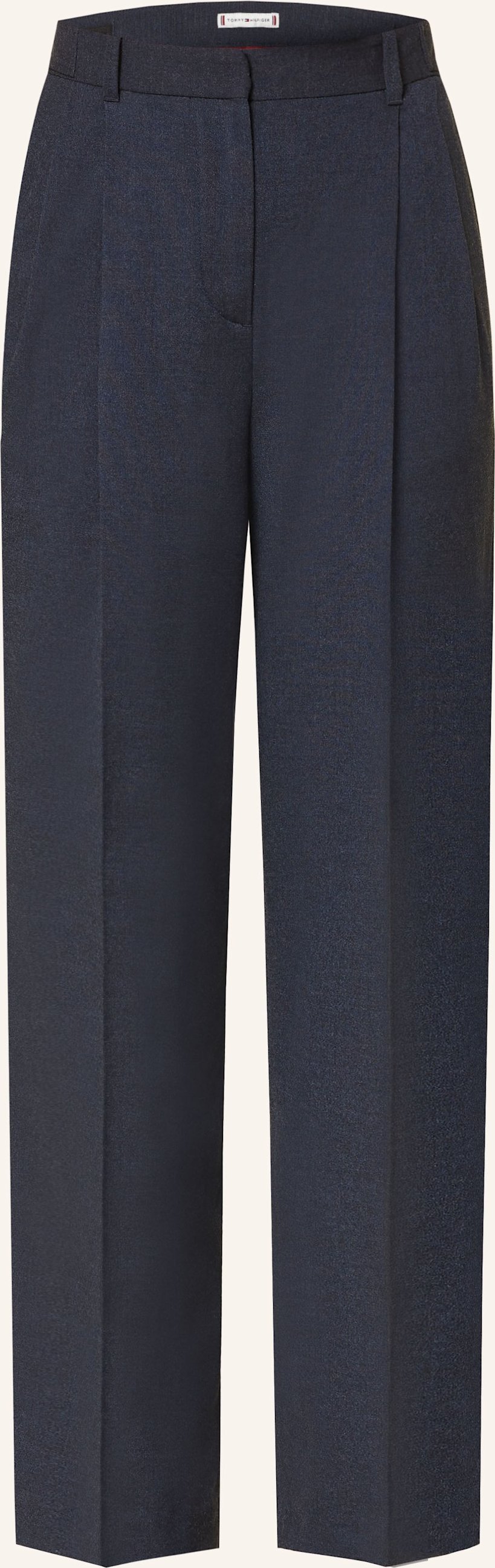 Tommy Hilfiger Flanellhose blau