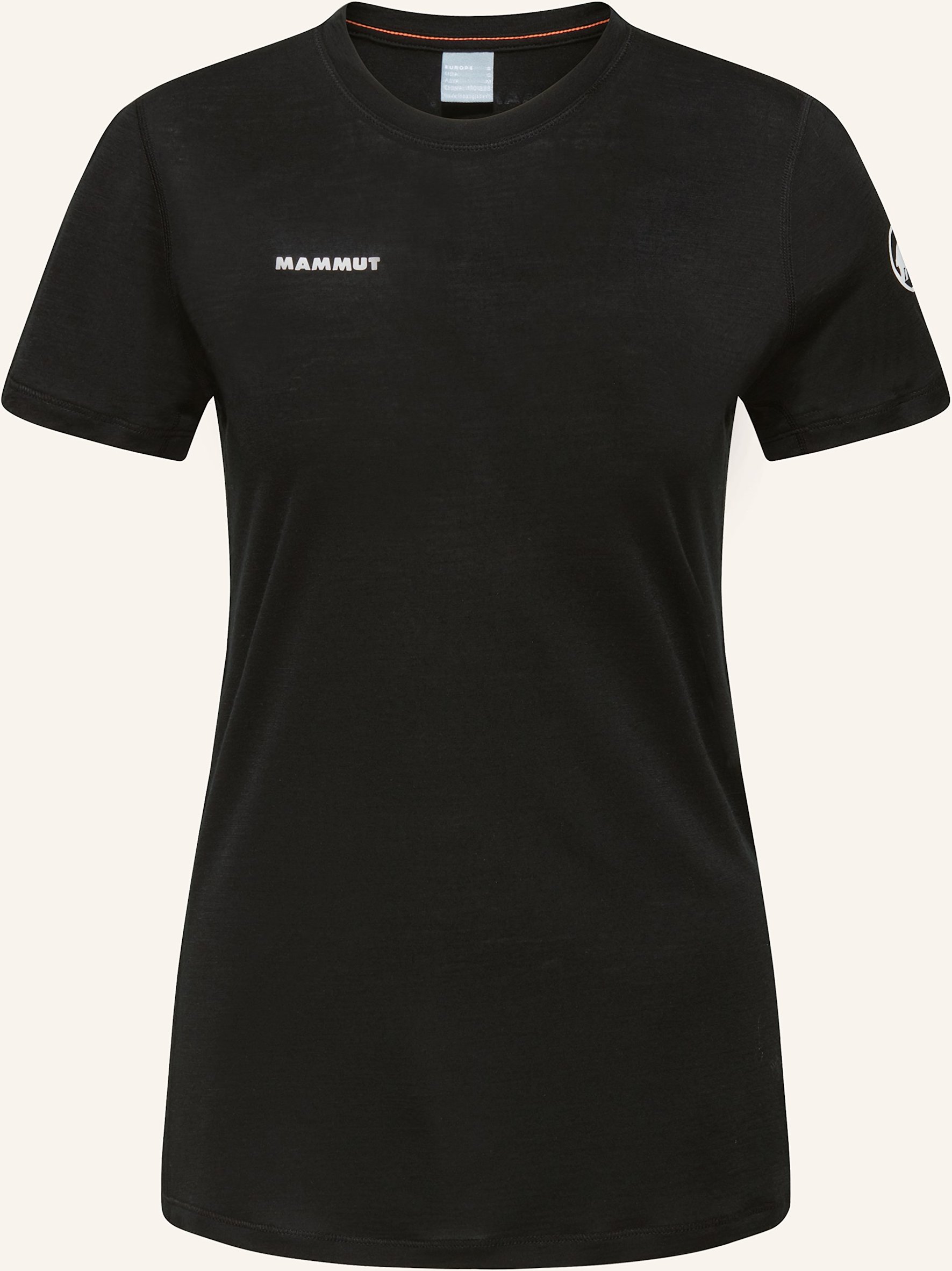 Thumbnail - Mammut T-Shirt Tree Wool Mit Merinowolle schwarz