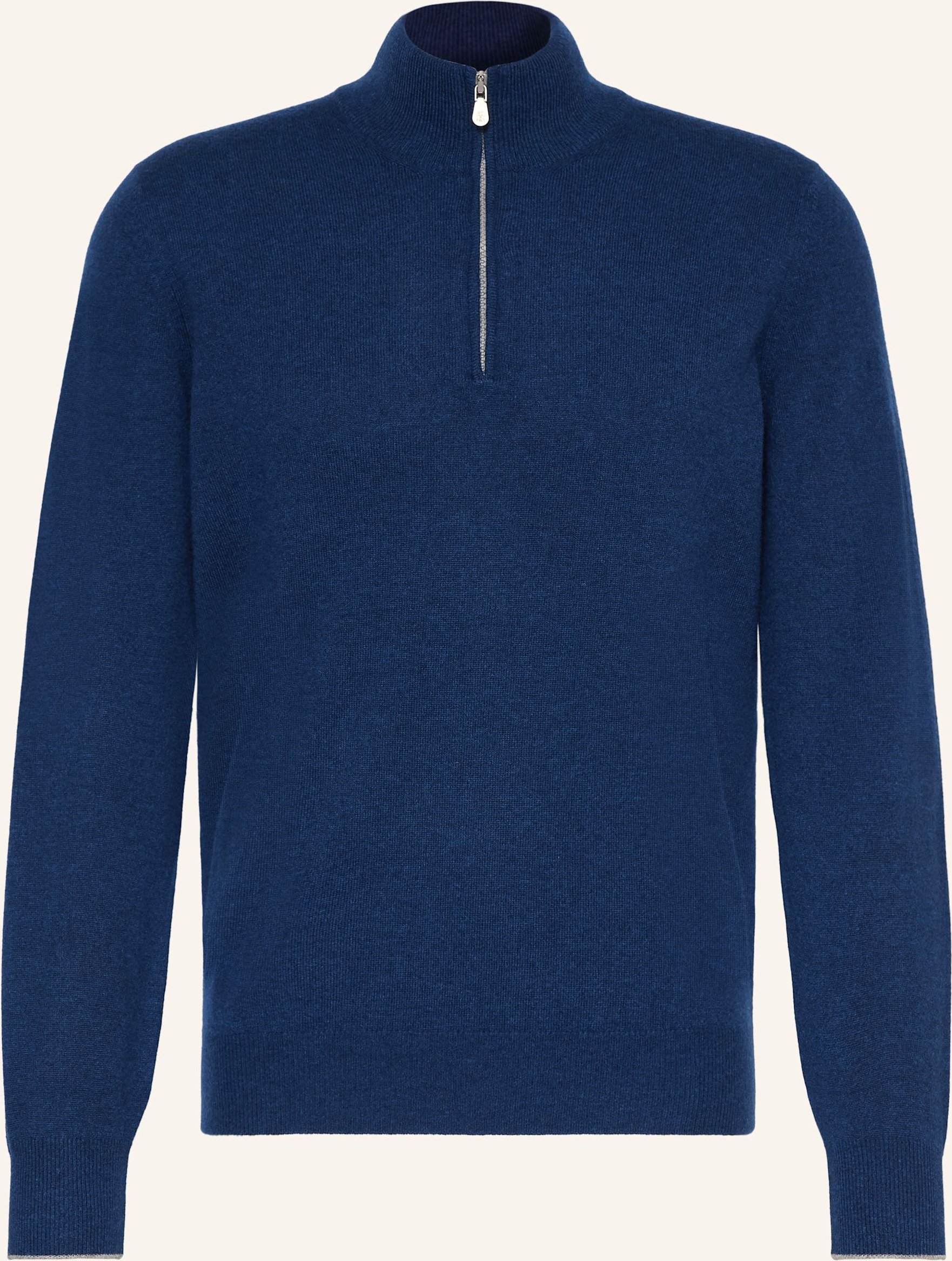 Brunello Cucinelli Cashmere-Troyer blau