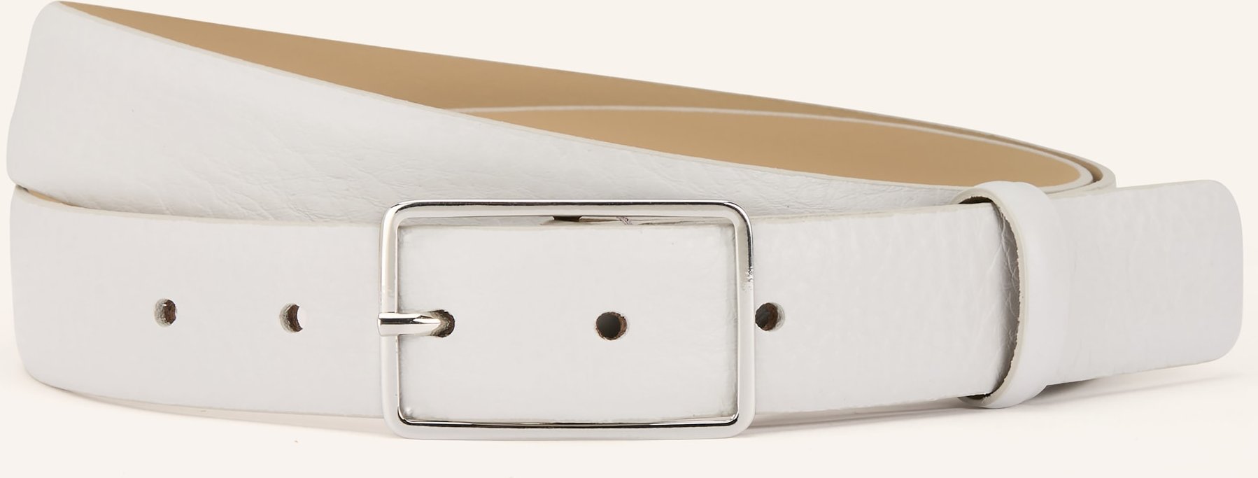 Abro Ledergürtel grau