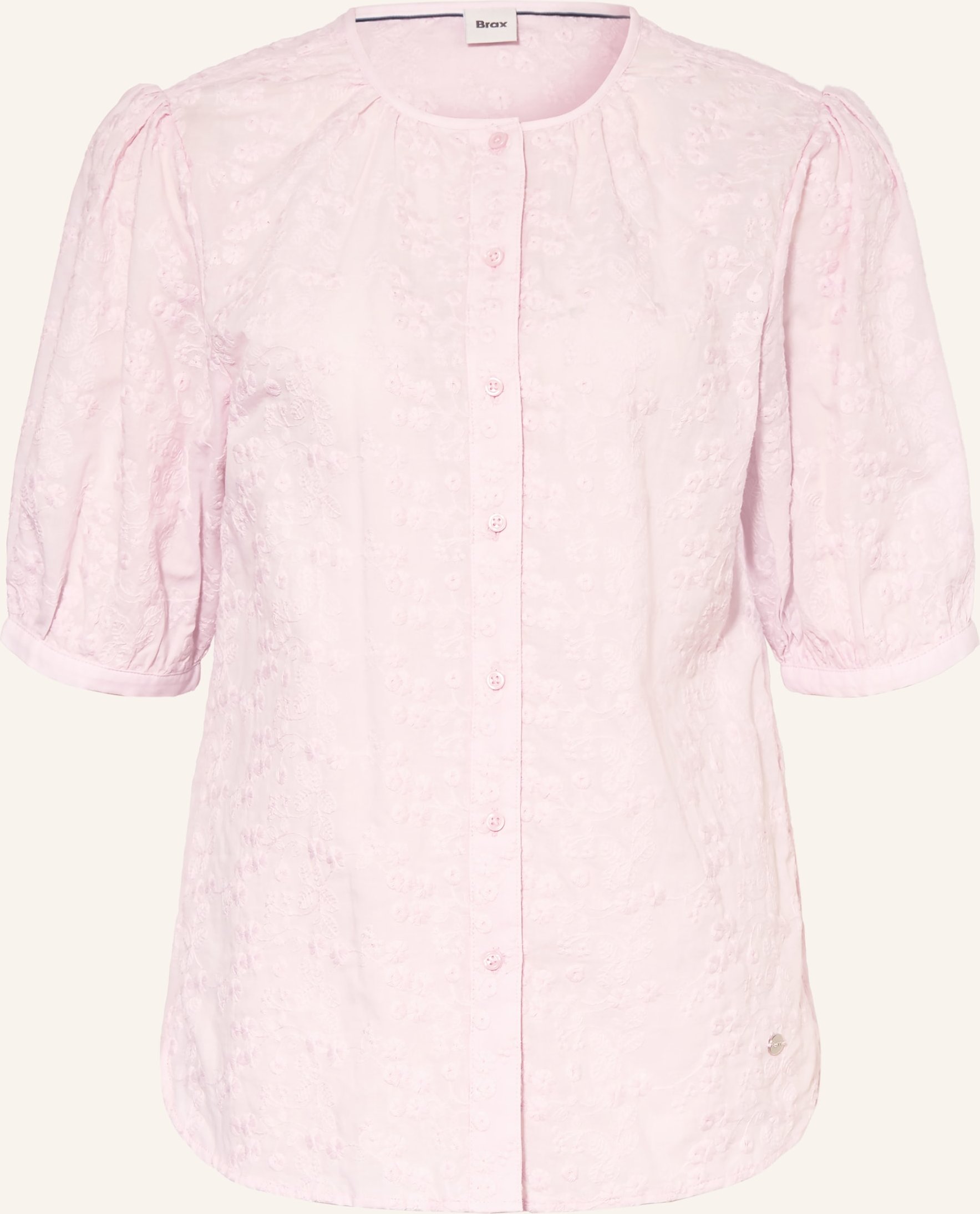 Brax Bluse Vea Mit 3/4-Arm rosa