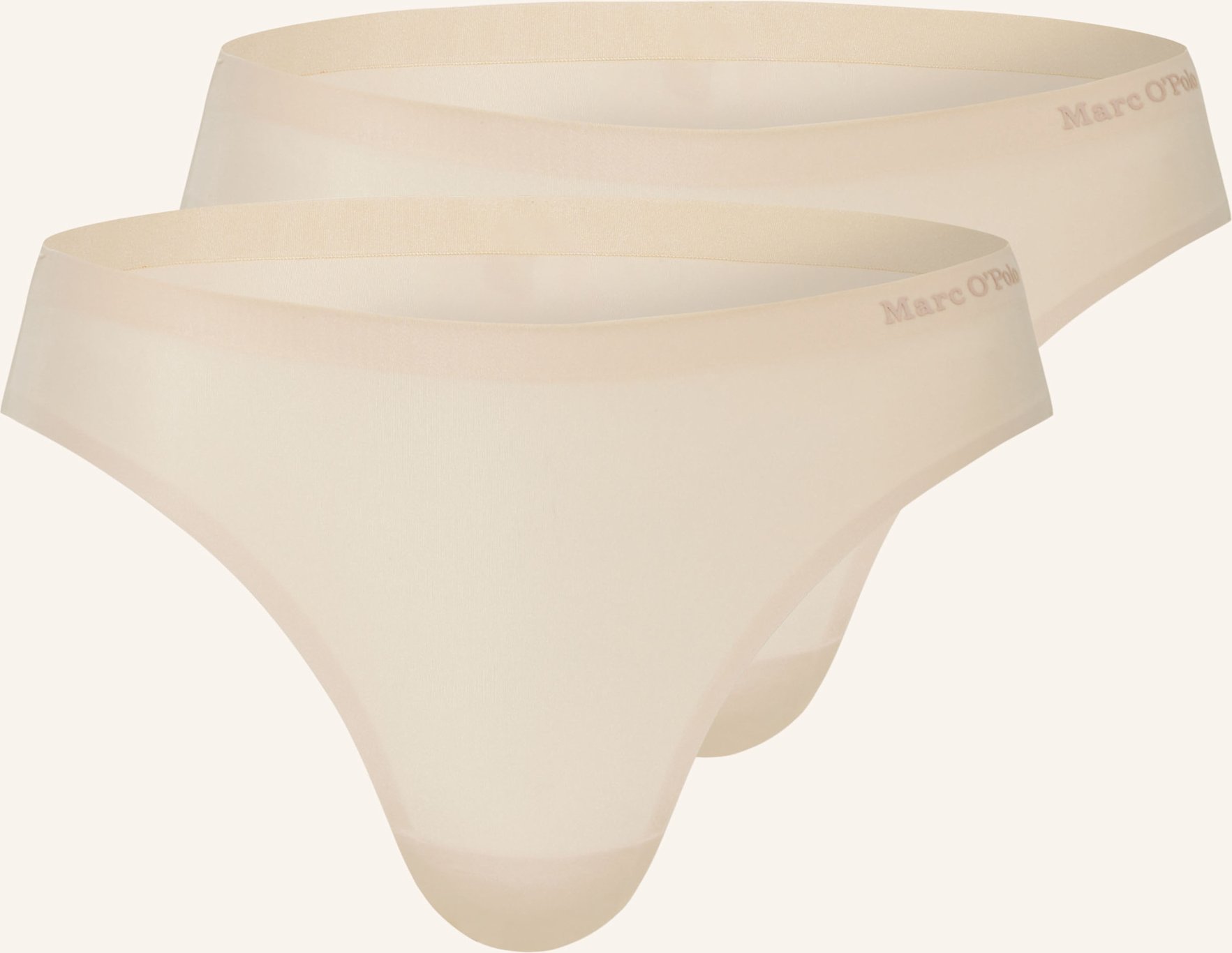 Thumbnail - Marc O'polo 2er-Pack Slips beige