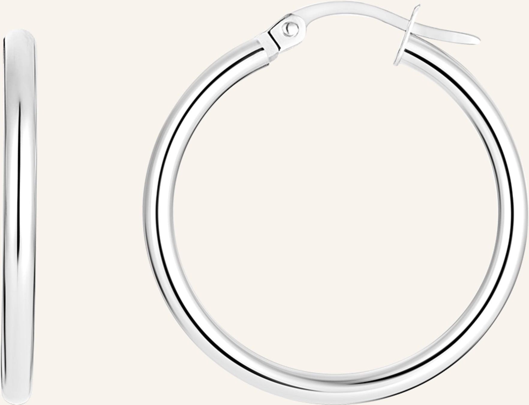 Wempe Fine Jewelry Creole Basics silber