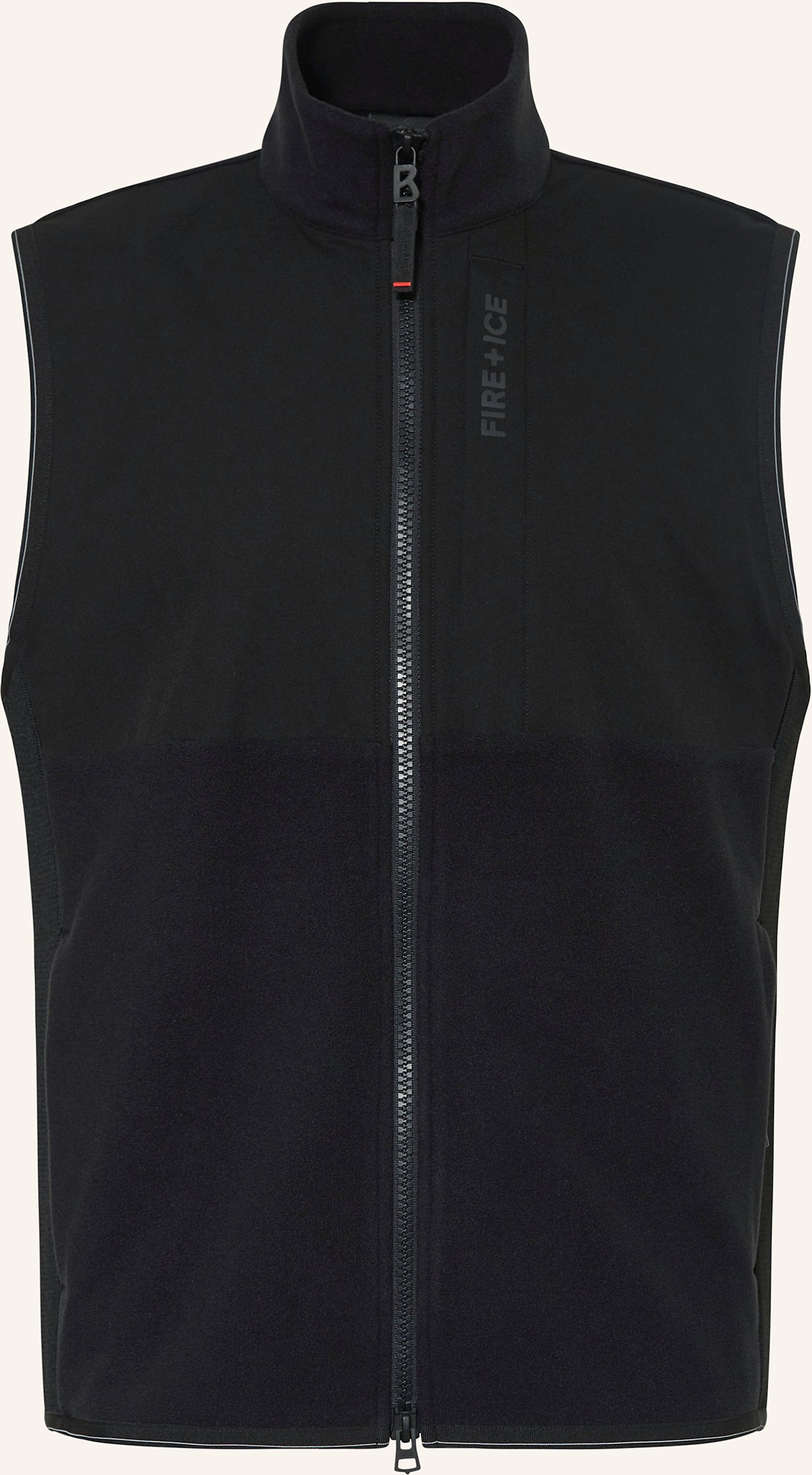 Fire+Ice Fleeceweste Lais schwarz