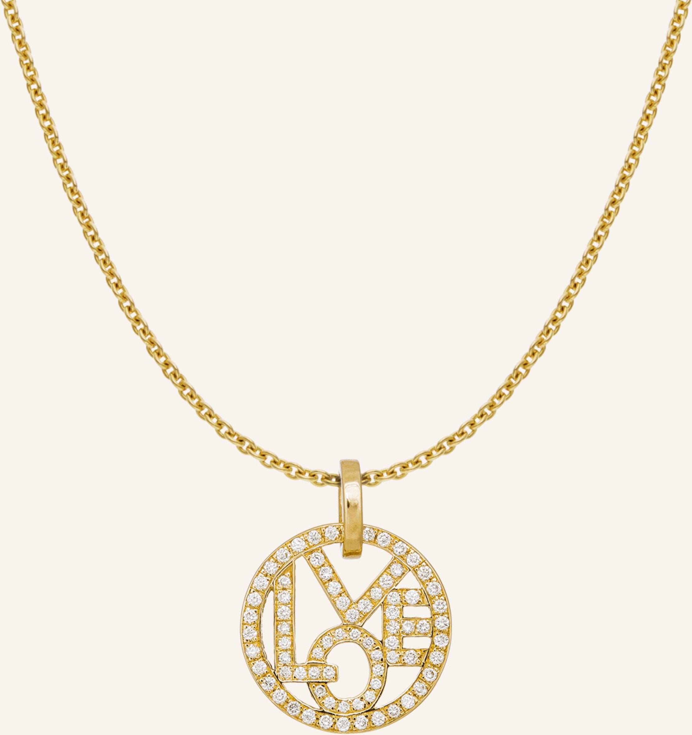 Cada Kette Mini Mini Love gold