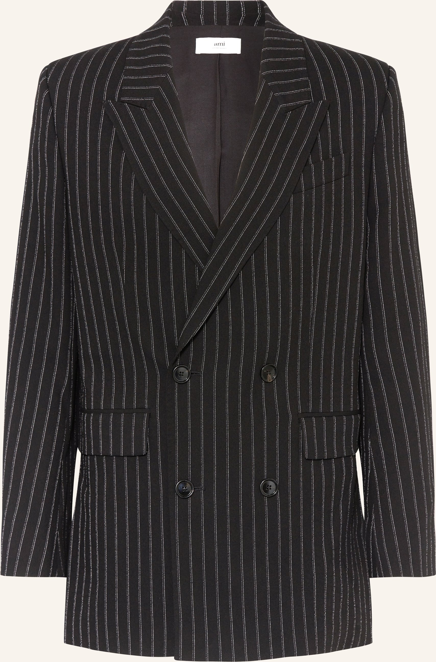 Ami Paris Anzugsakko Regular Fit schwarz