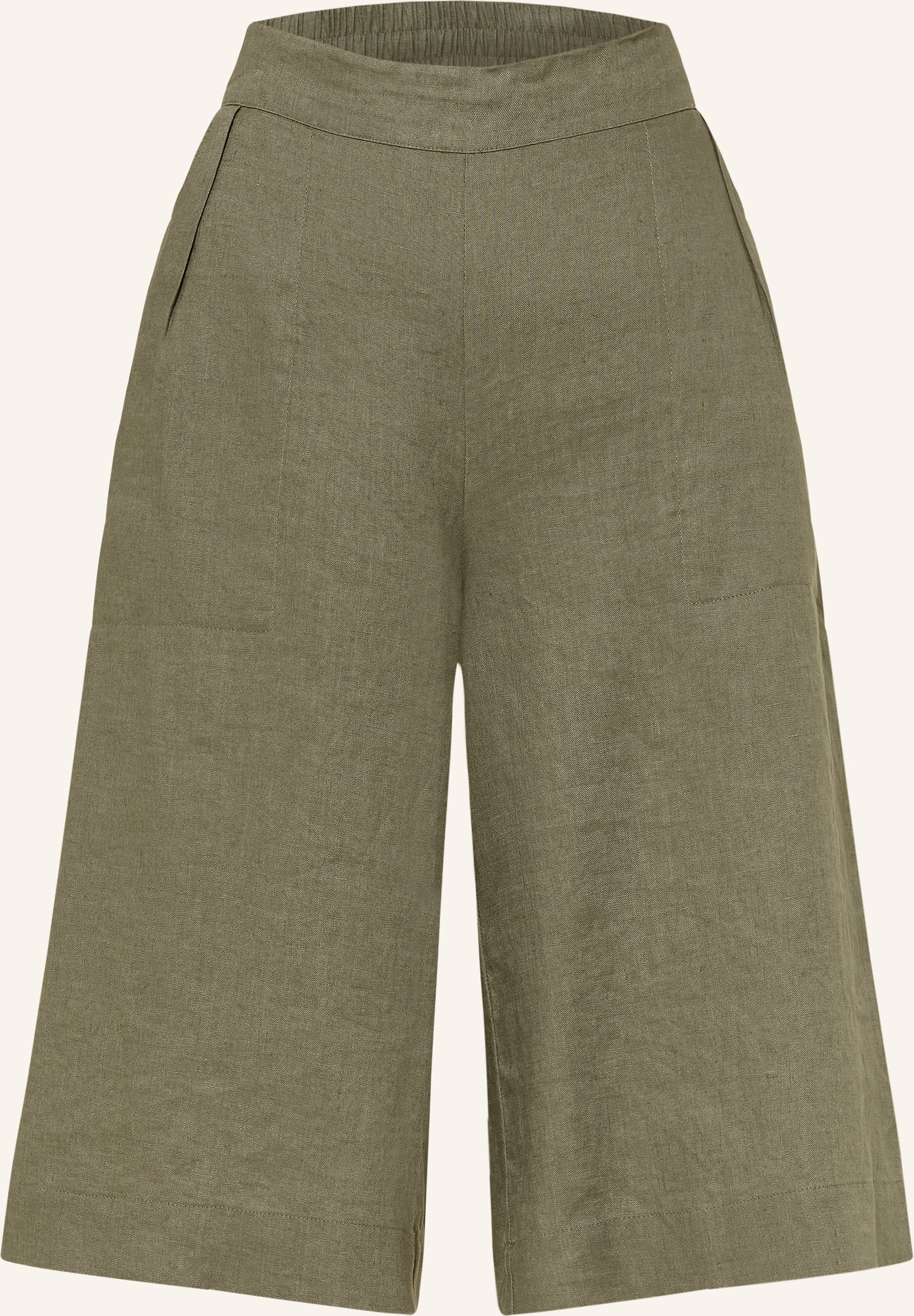 Lilienfels Leinenshorts gruen