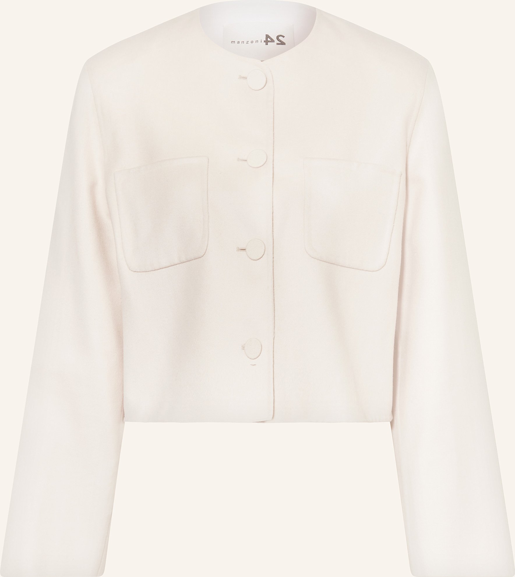 Manzoni 24 Kastenjacke weiss