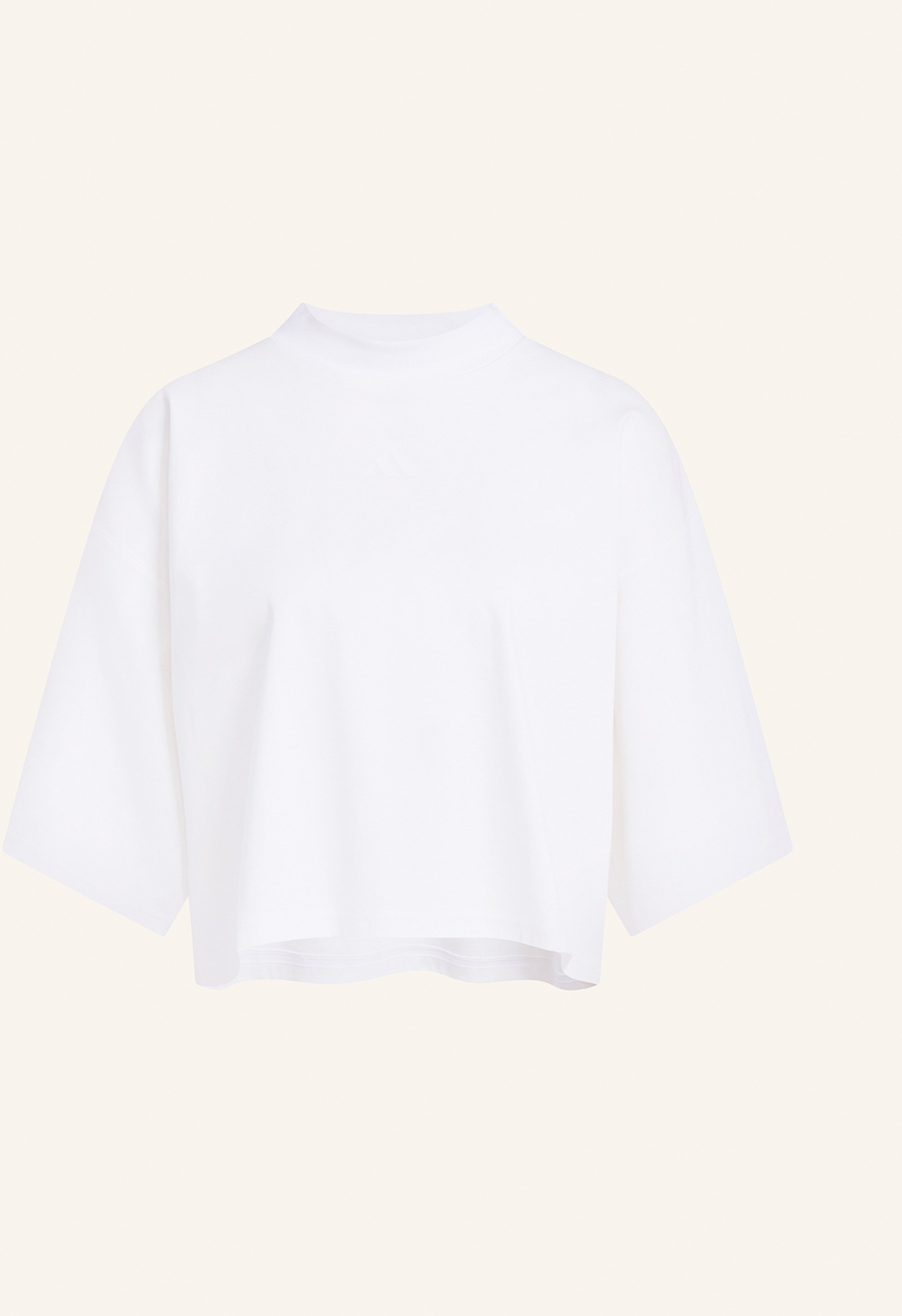 Thumbnail - Adidas Cropped-Shirt City Escape Loose weiss
