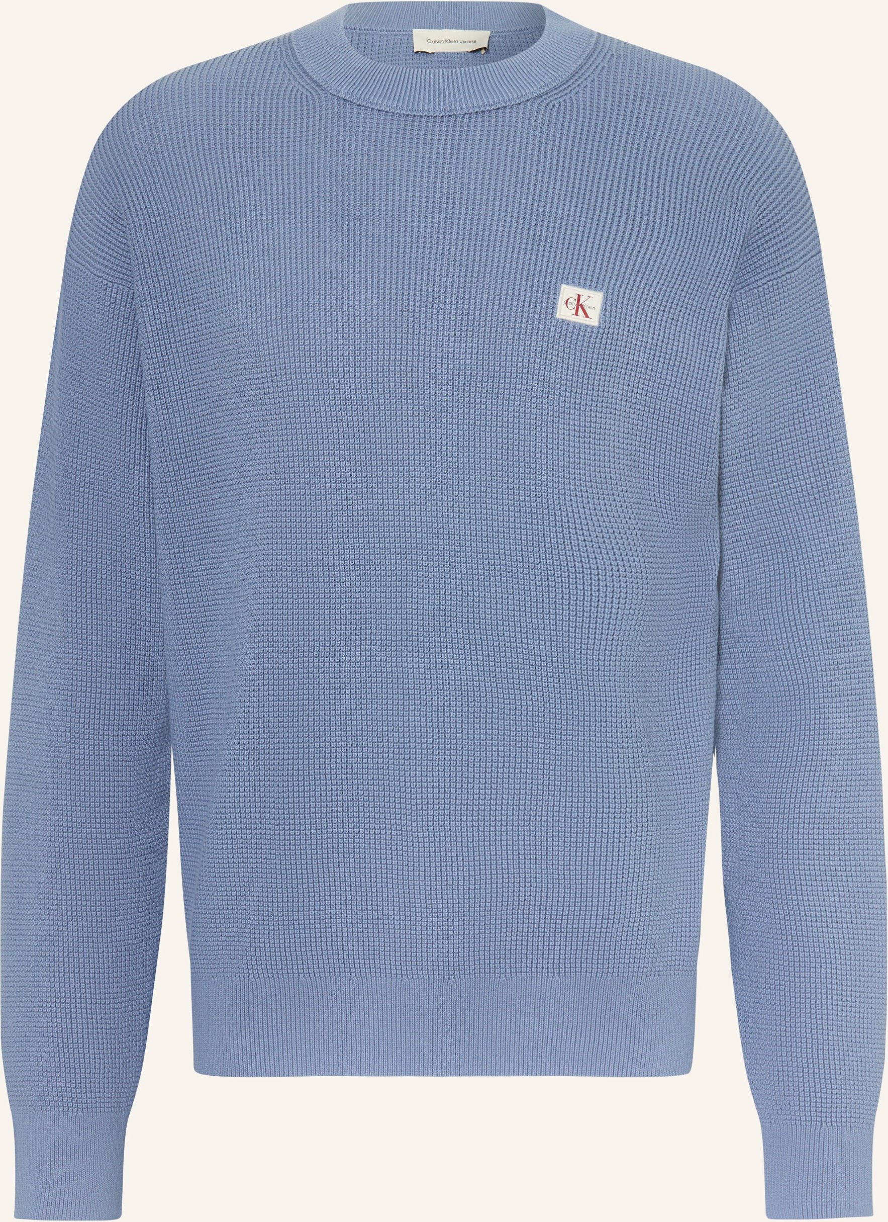 Calvin Klein Jeans Pullover blau