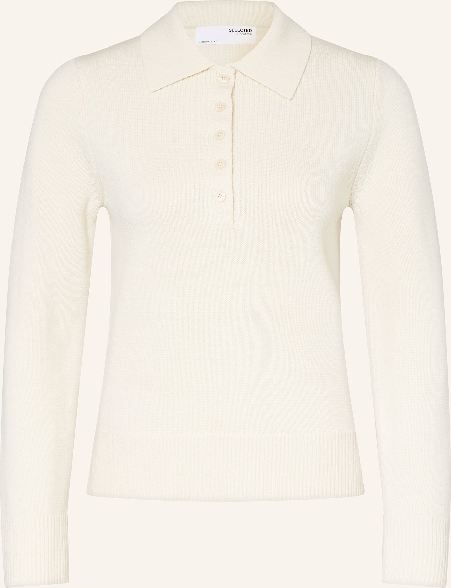 Selected Femme Pullover weiss