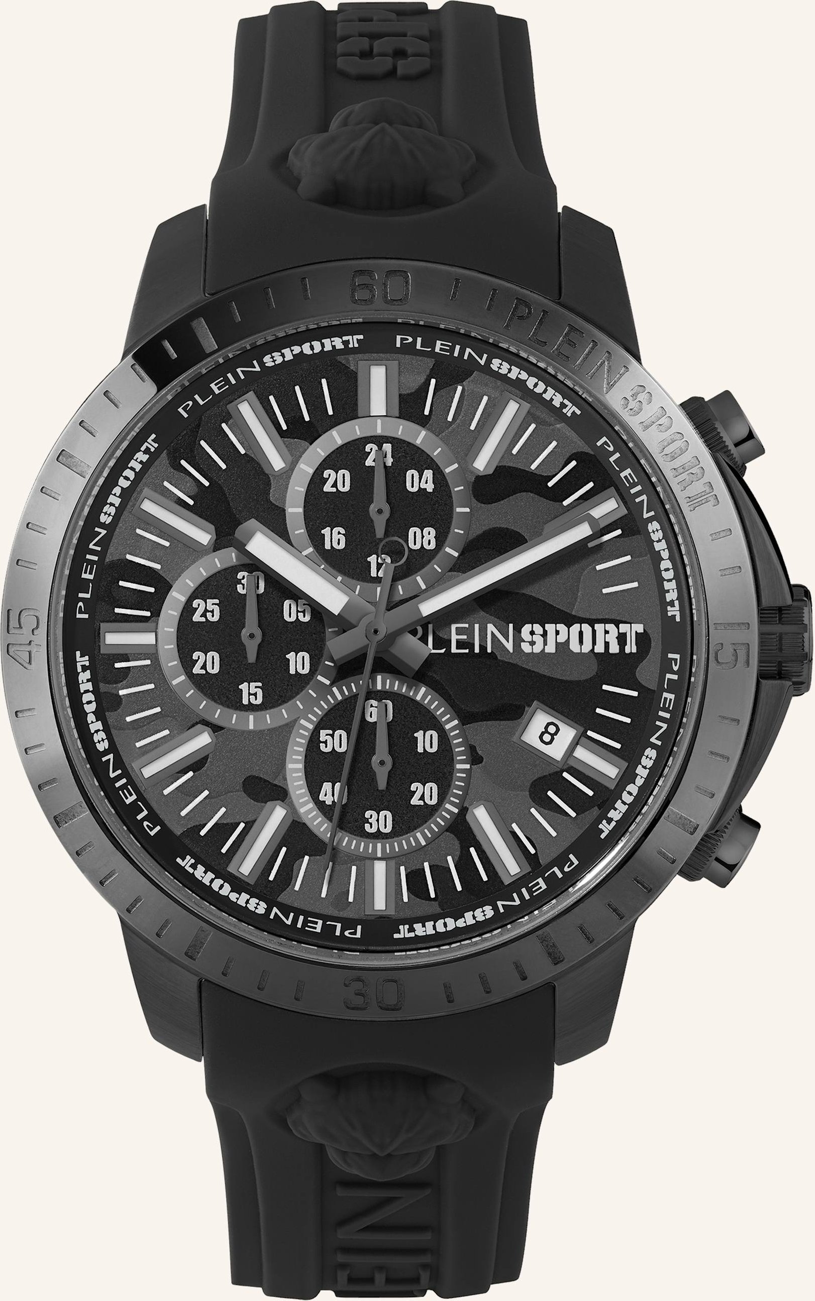 Plein Sport Armbanduhr Gain schwarz