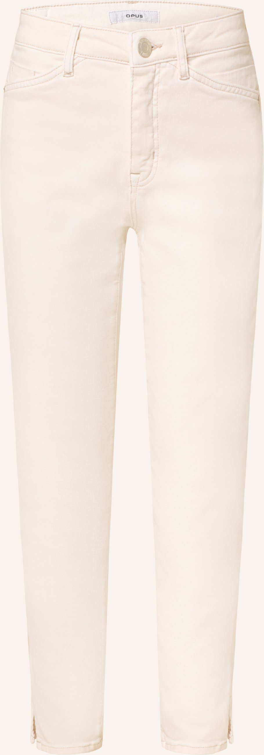 Opus Skinny Jeans Elma weiss