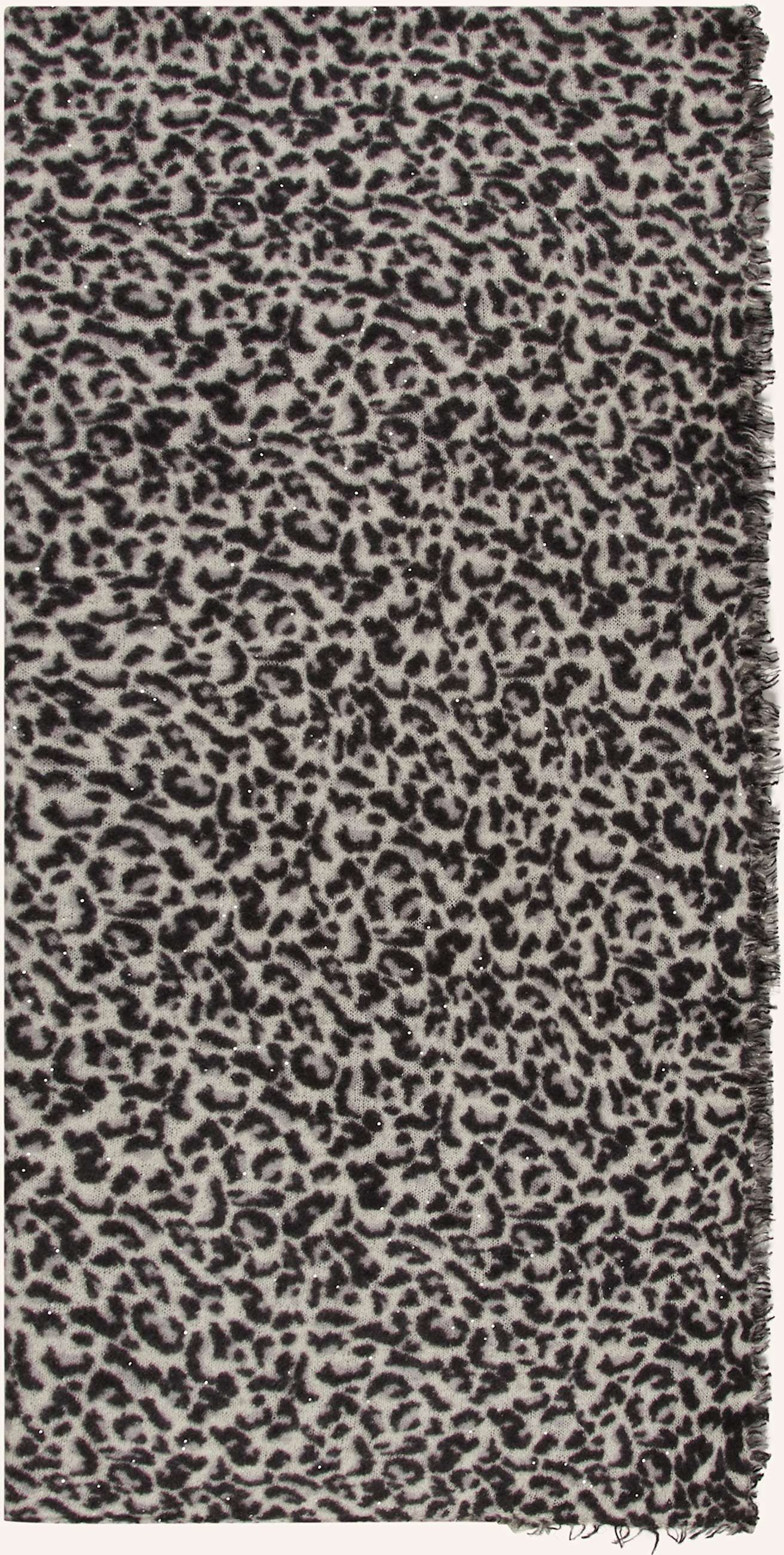 Purschoen Cashmere-Schal Mit Pailletten schwarz