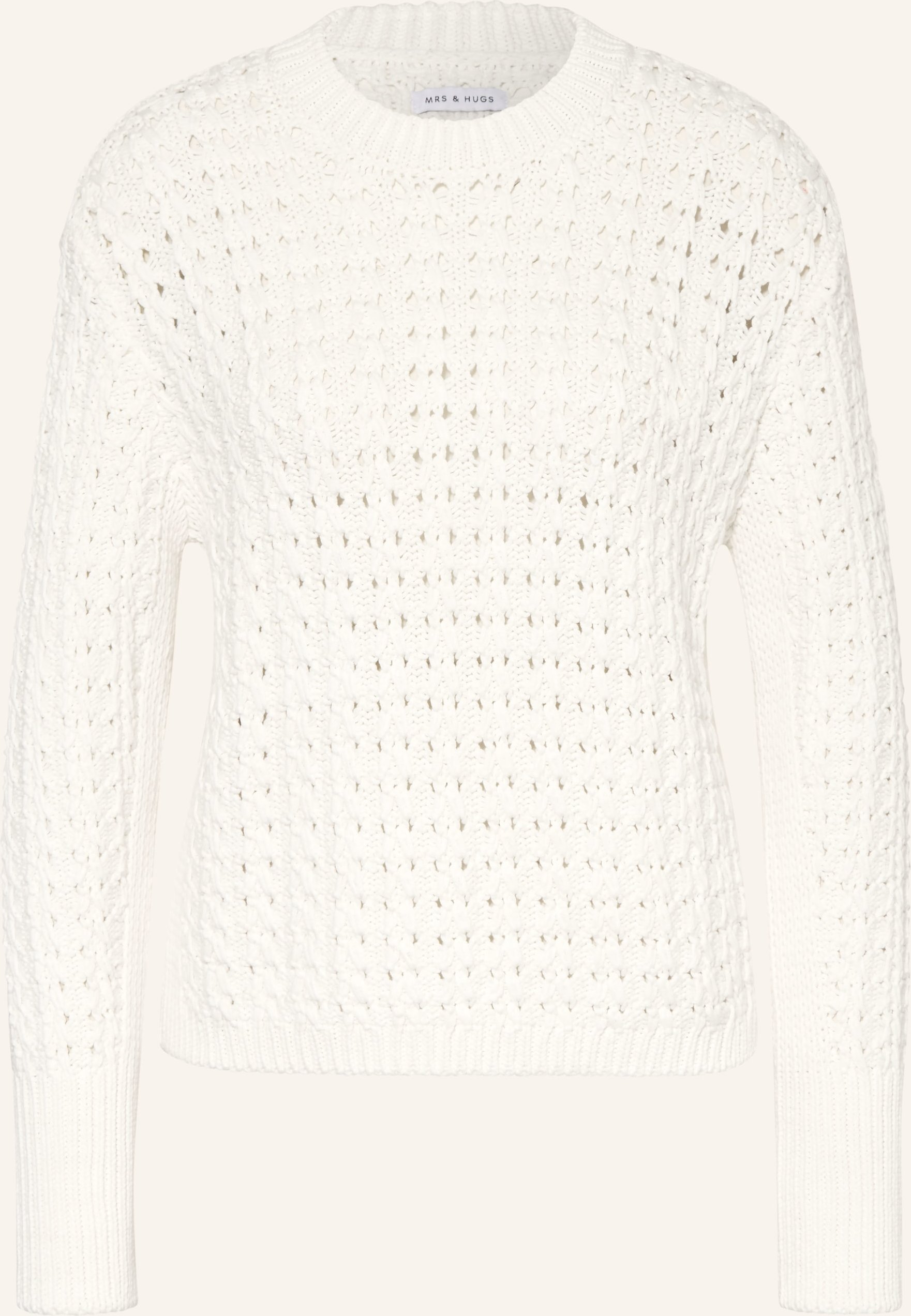 Mrs & Hugs Pullover weiss