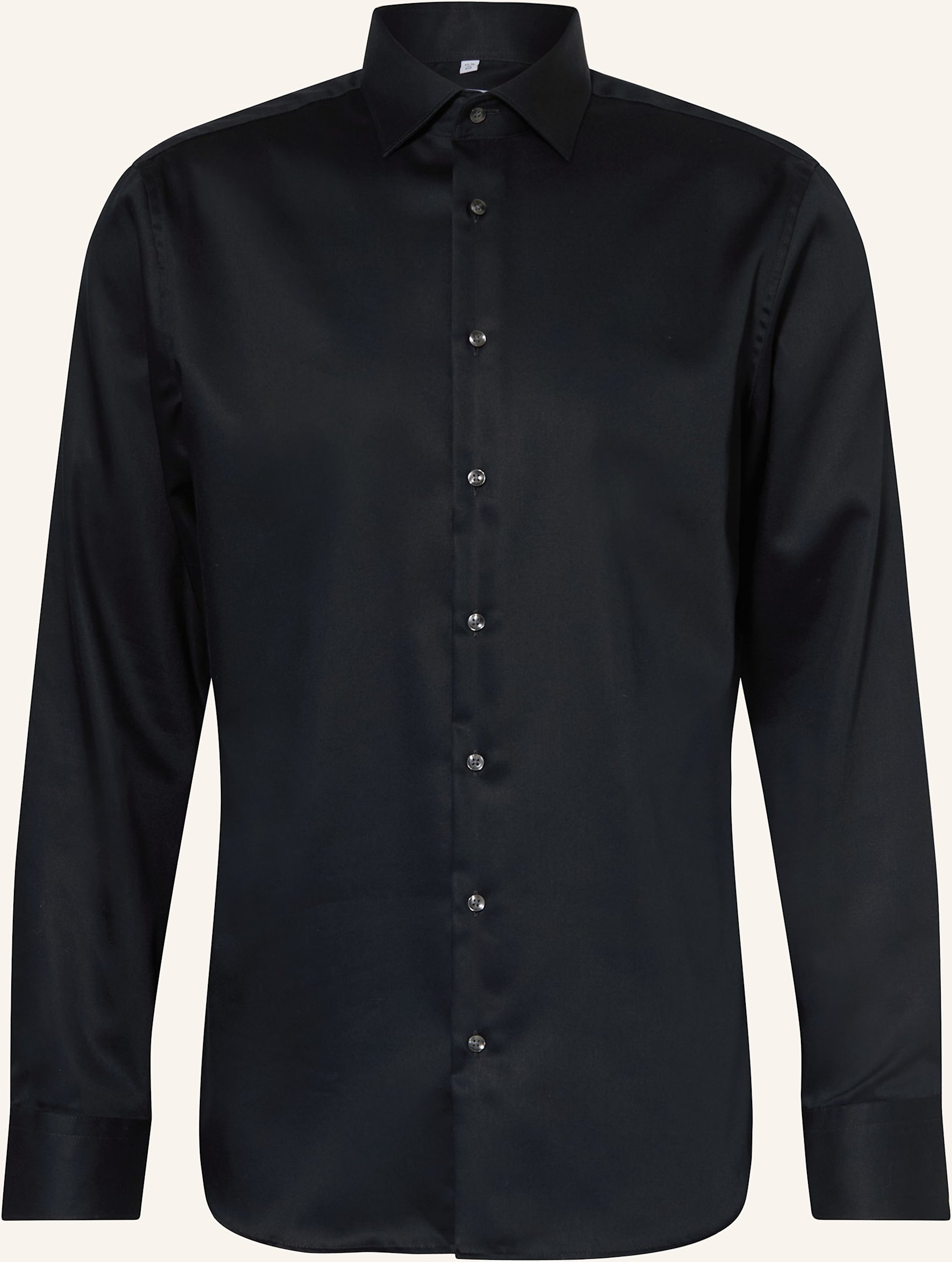 Seidensticker Hemd Shaped Fit schwarz