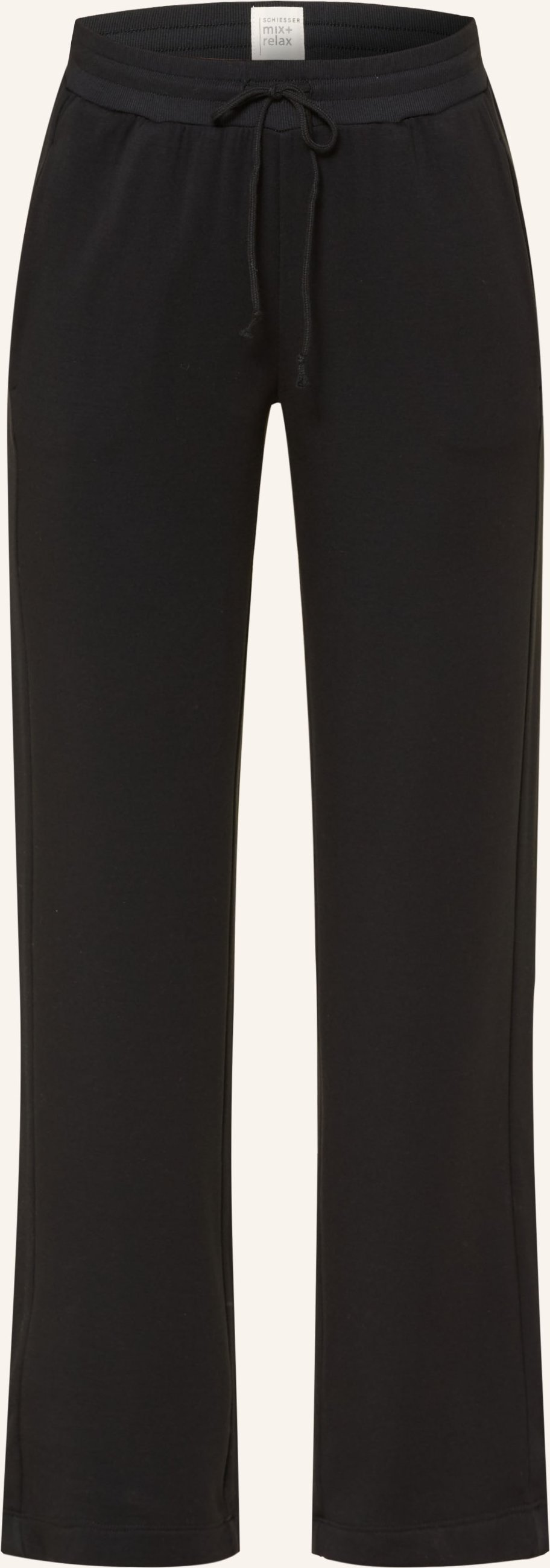 Schiesser Schlafhose Mix+Relax schwarz