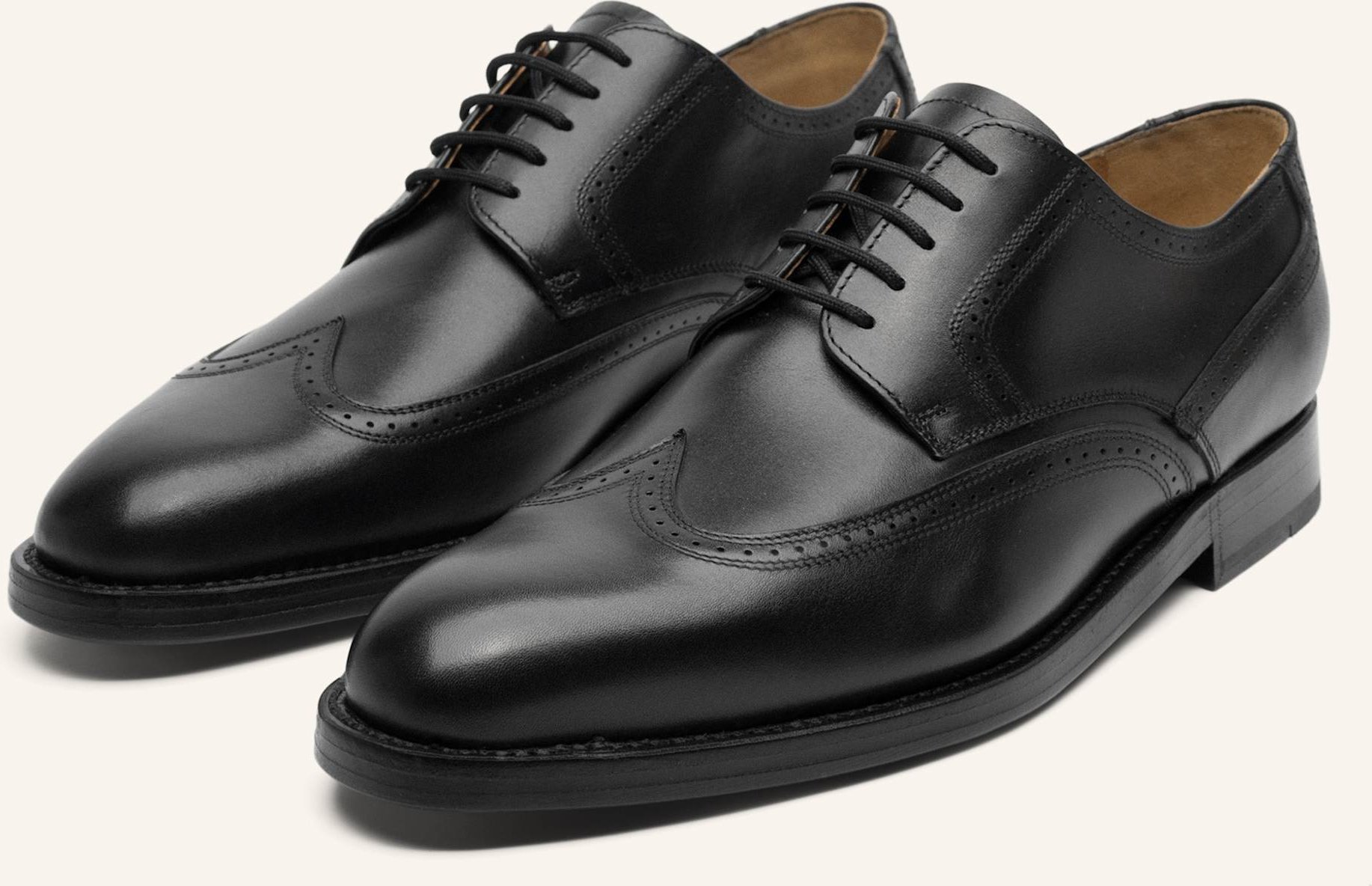 Heinrich Dinkelacker Schnürer Luzern Full-Brogue Bc schwarz