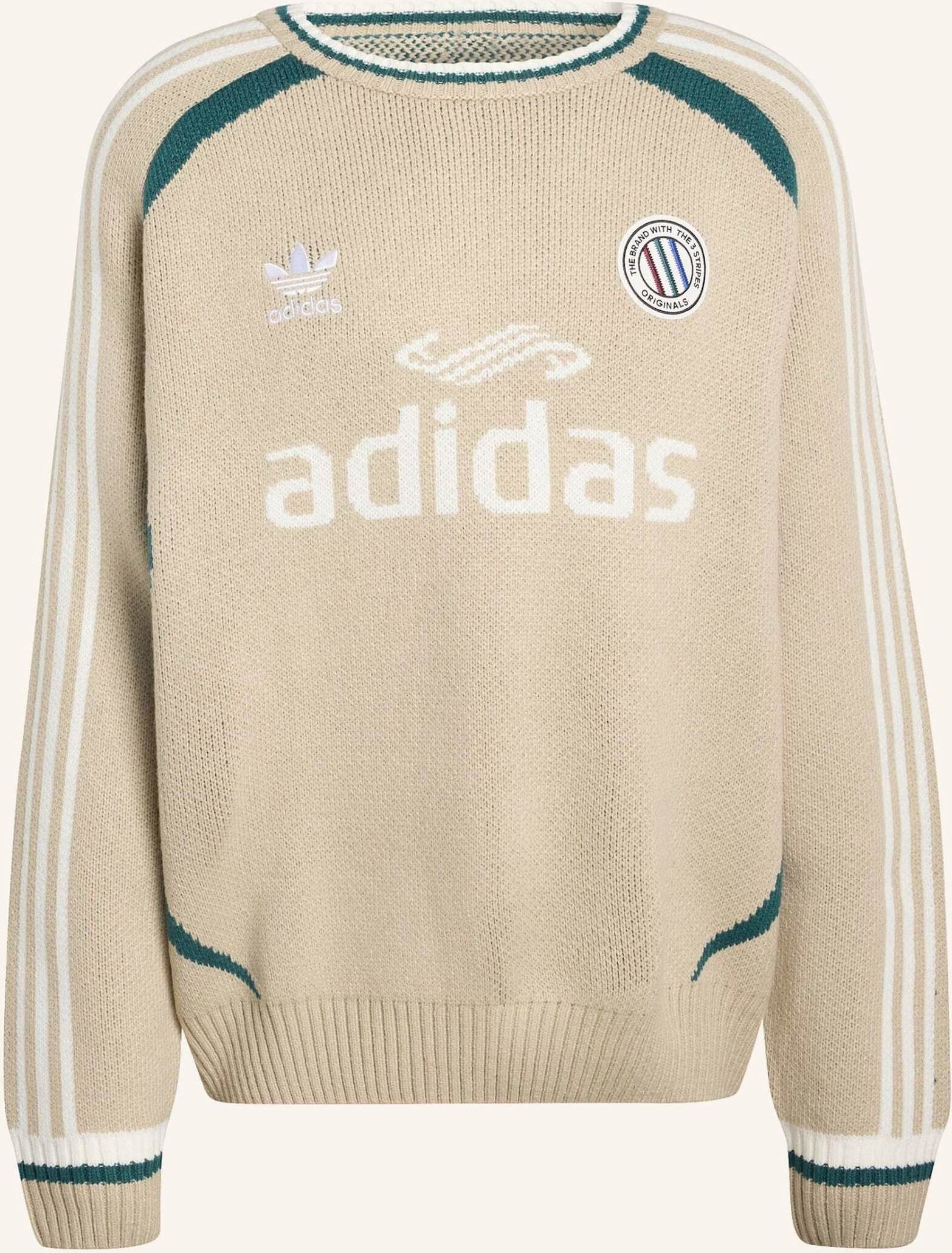 Adidas Originals Adicolor Blokecore Pullover – Genderneutral beige