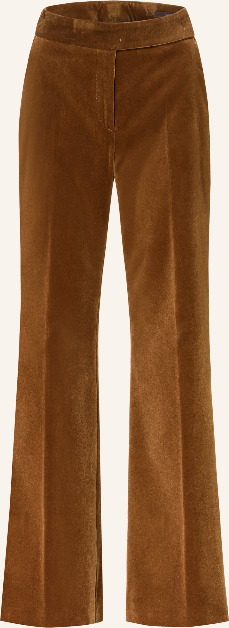 Thumbnail - Windsor. Marlenehose Aus Samt braun