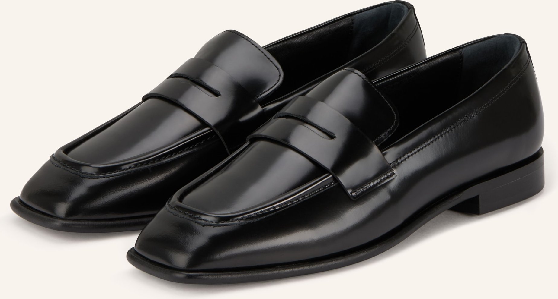 Alohas Penny-Loafer Zaha schwarz
