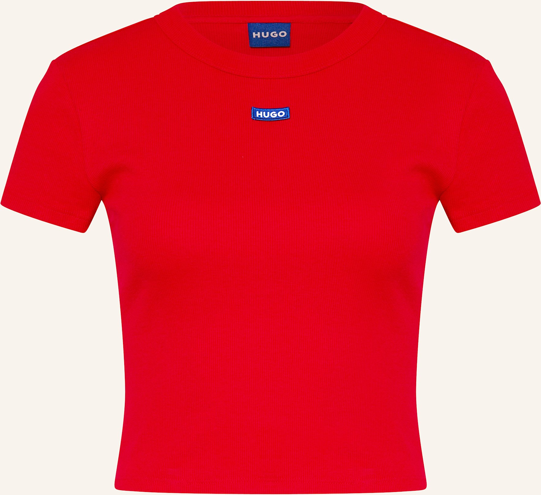 Hugo Cropped-Shirt rot