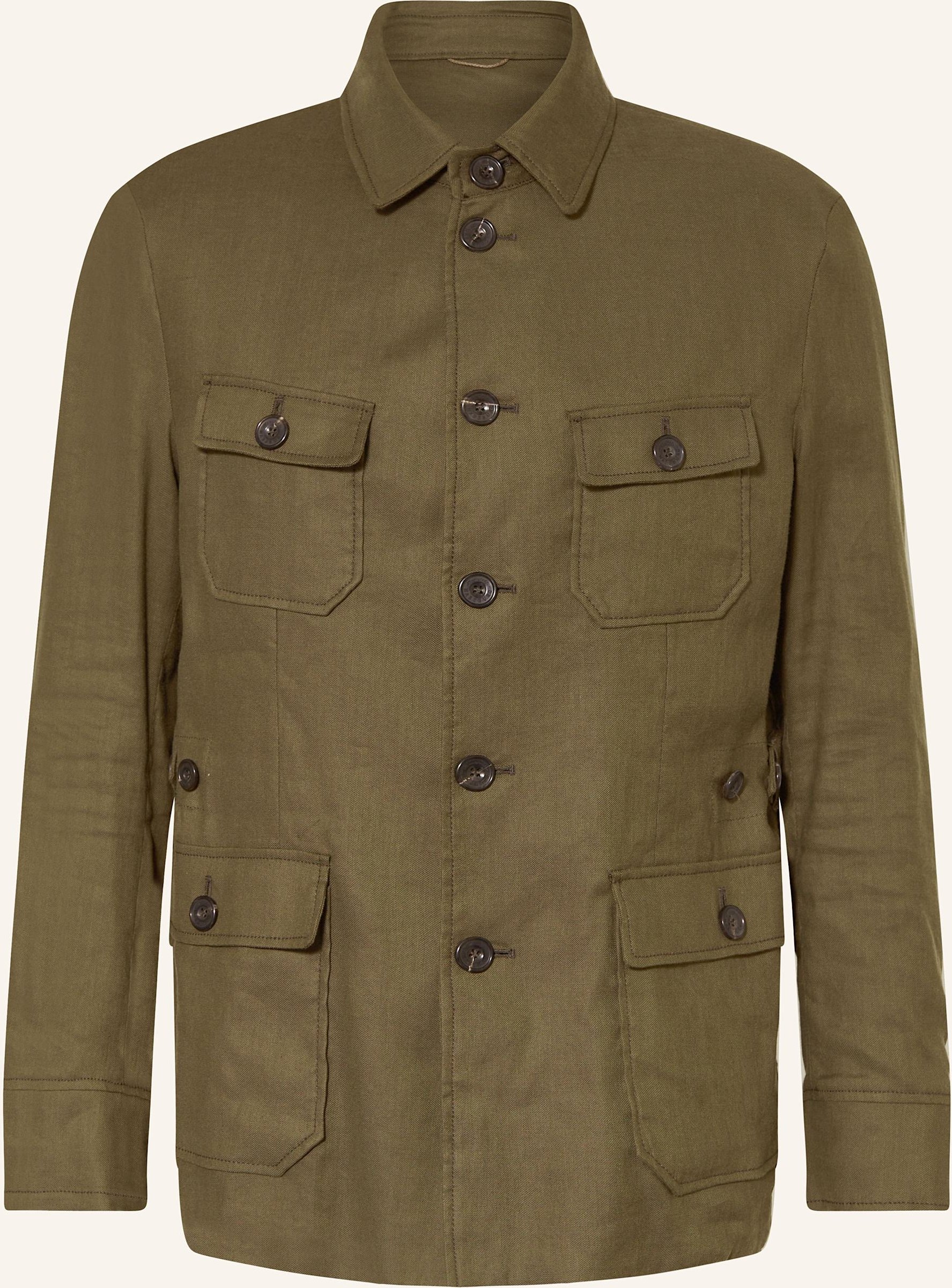 Habsburg Jacke Feistritz Mit Leinen gruen