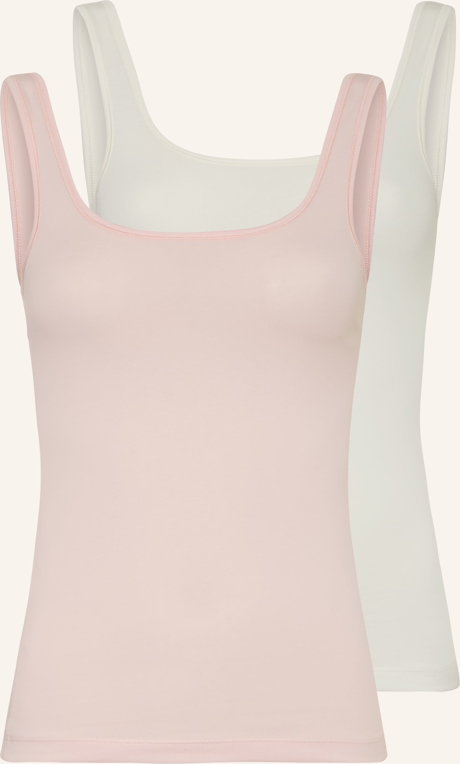 Hugo 2er-Pack Tops Twin rosa
