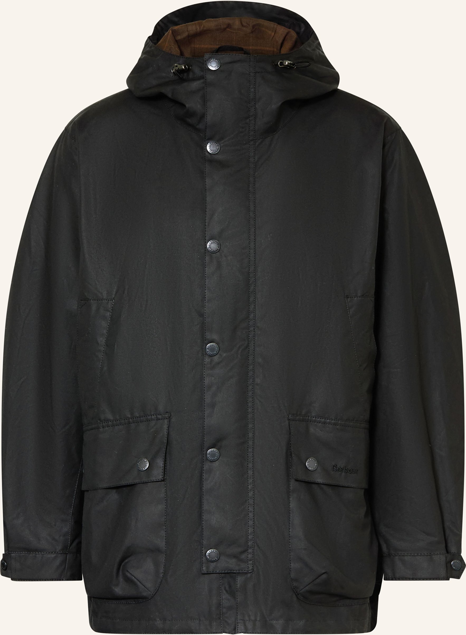 Barbour Parka Tide schwarz