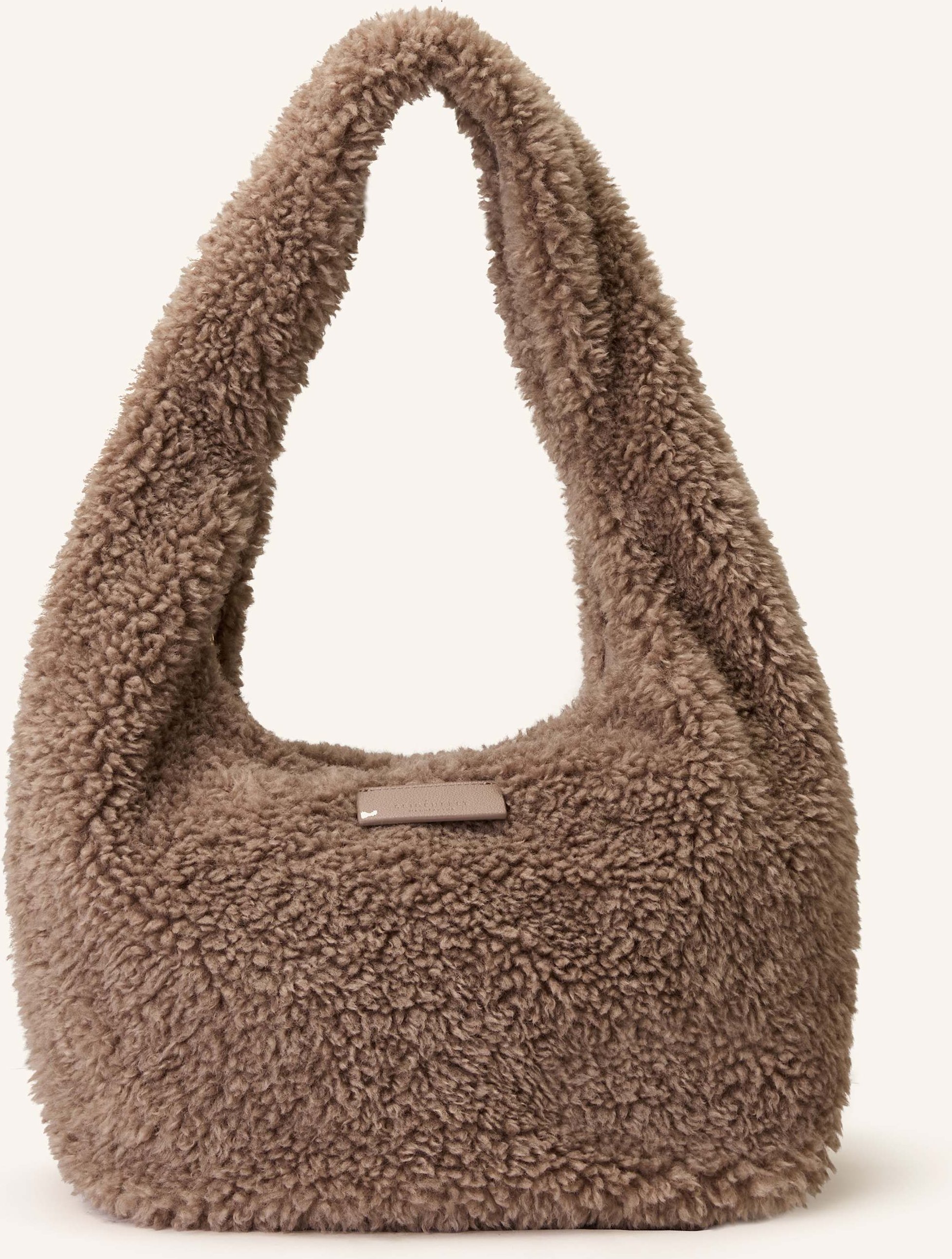 Thumbnail - Seidenfelt Beuteltasche Leje beige