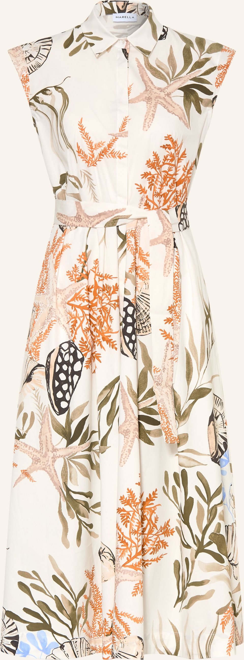 Marella Hemdblusenkleid weiss