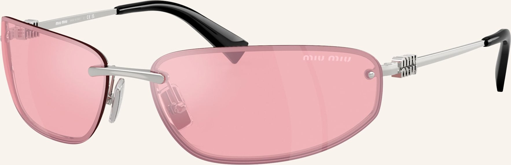Miu Miu Sonnenbrille mua50s silber