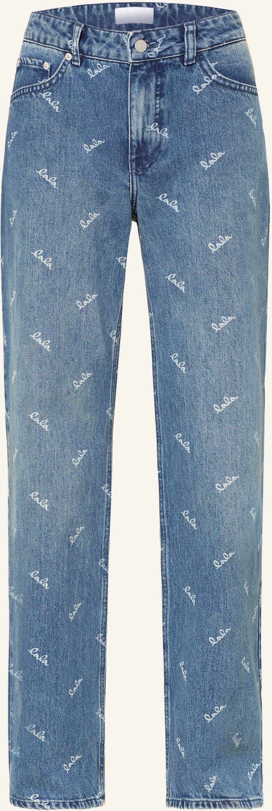 Lala Berlin Wide Leg Jeans Paola blau