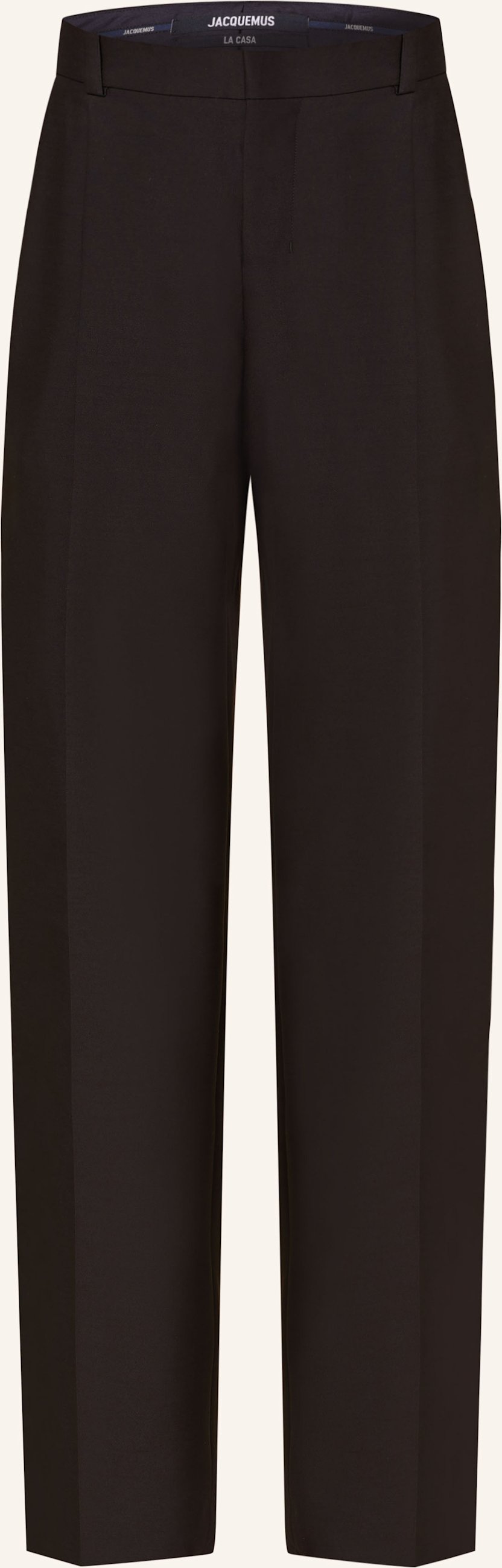 Jacquemus Hose Le Pantalon Curzio schwarz
