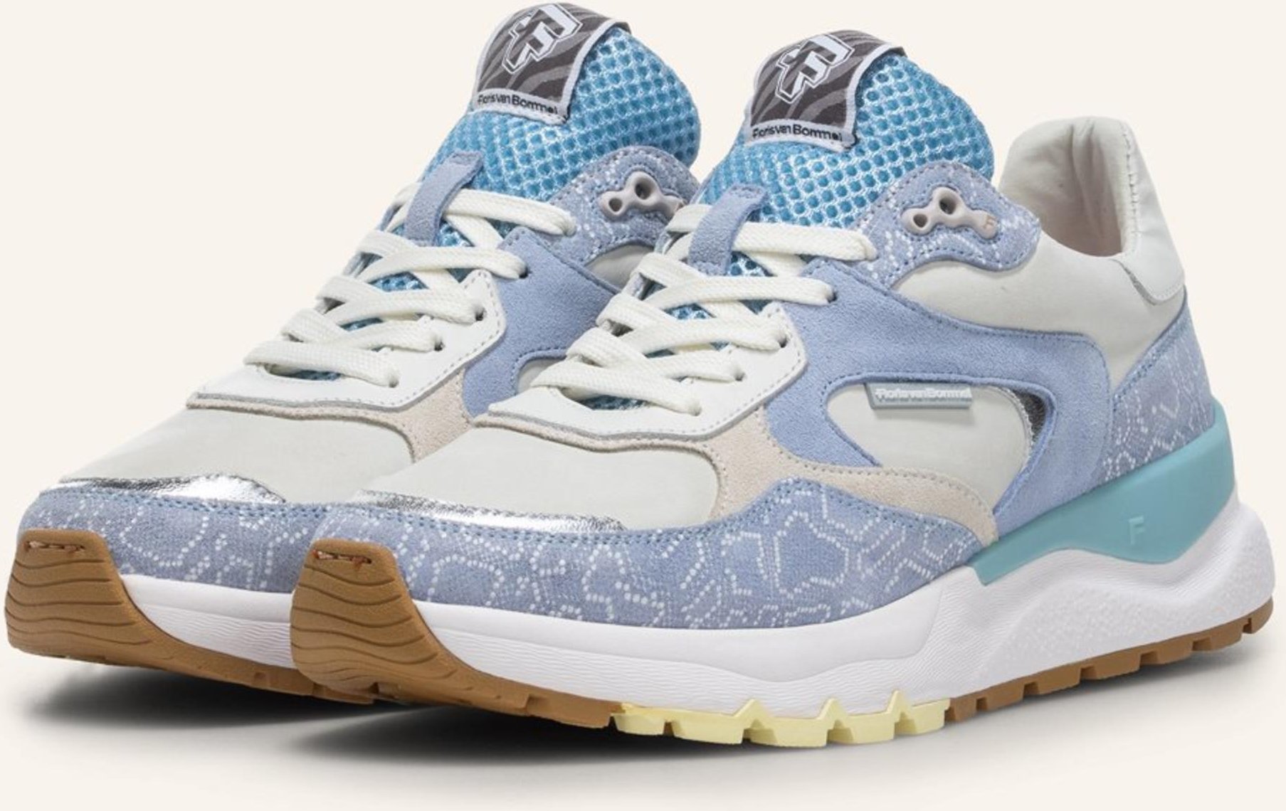 Floris Van Bommel Sneaker Treni 02 blau