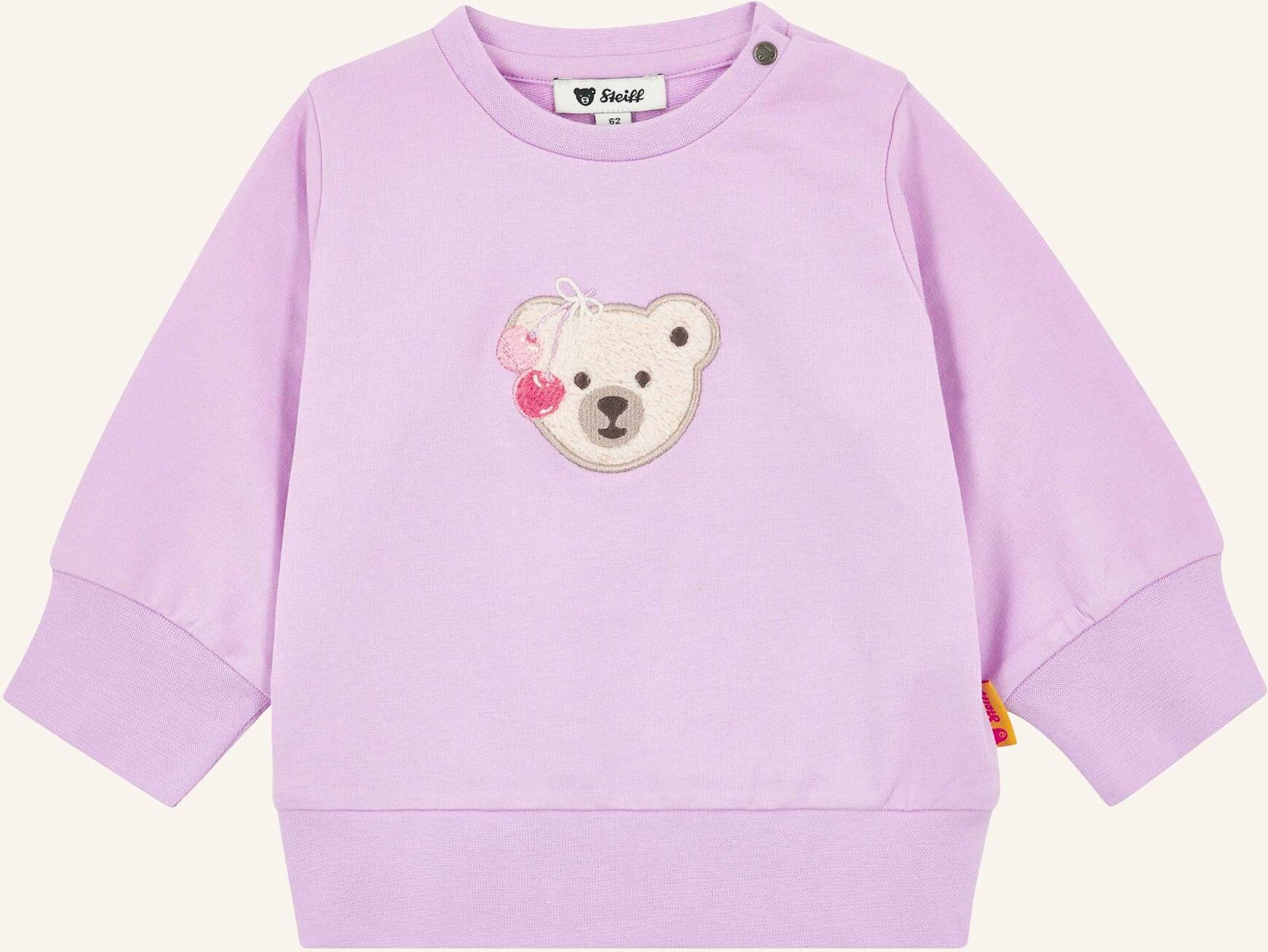 Steiff Sweatshirt Cherry Cake lila
