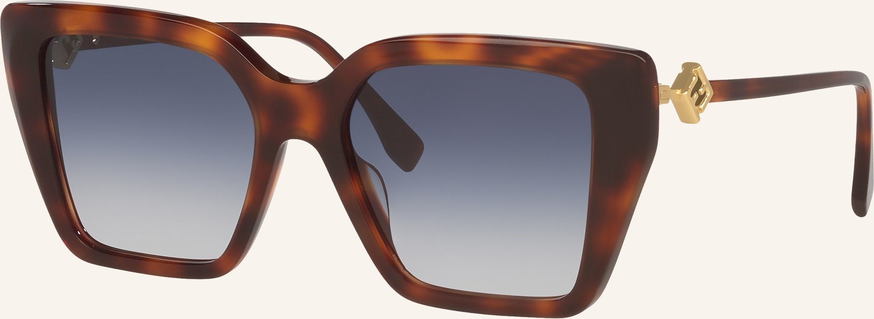 Fendi Sonnenbrille fn000853 schwarz