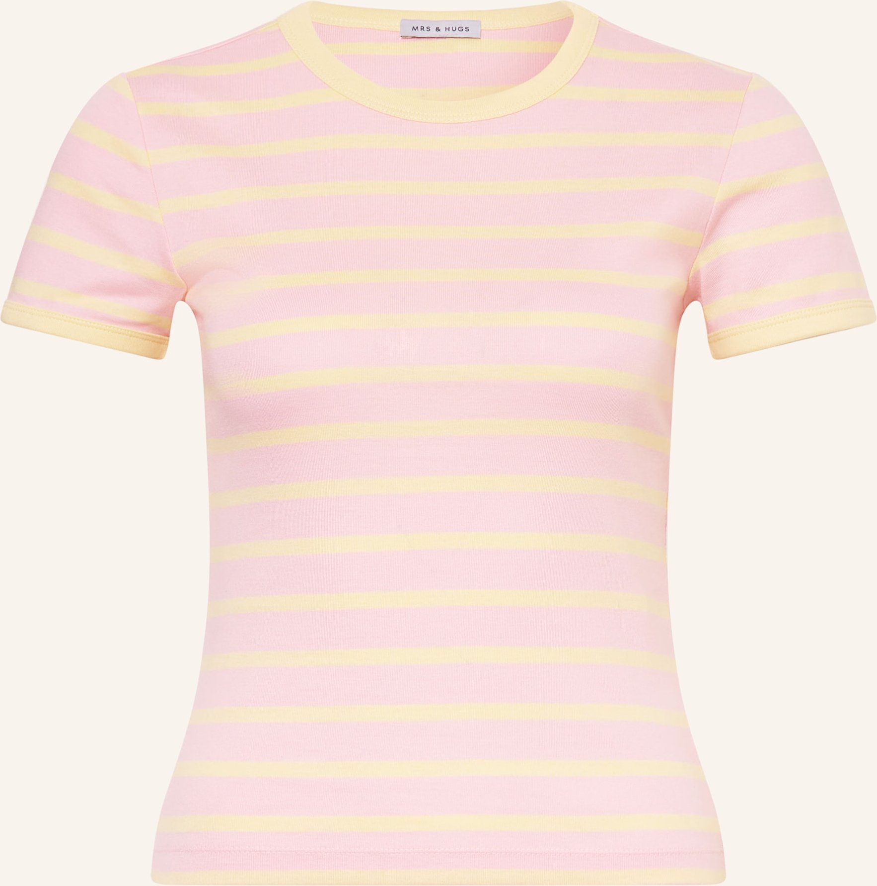 Mrs & Hugs T-Shirt rosa