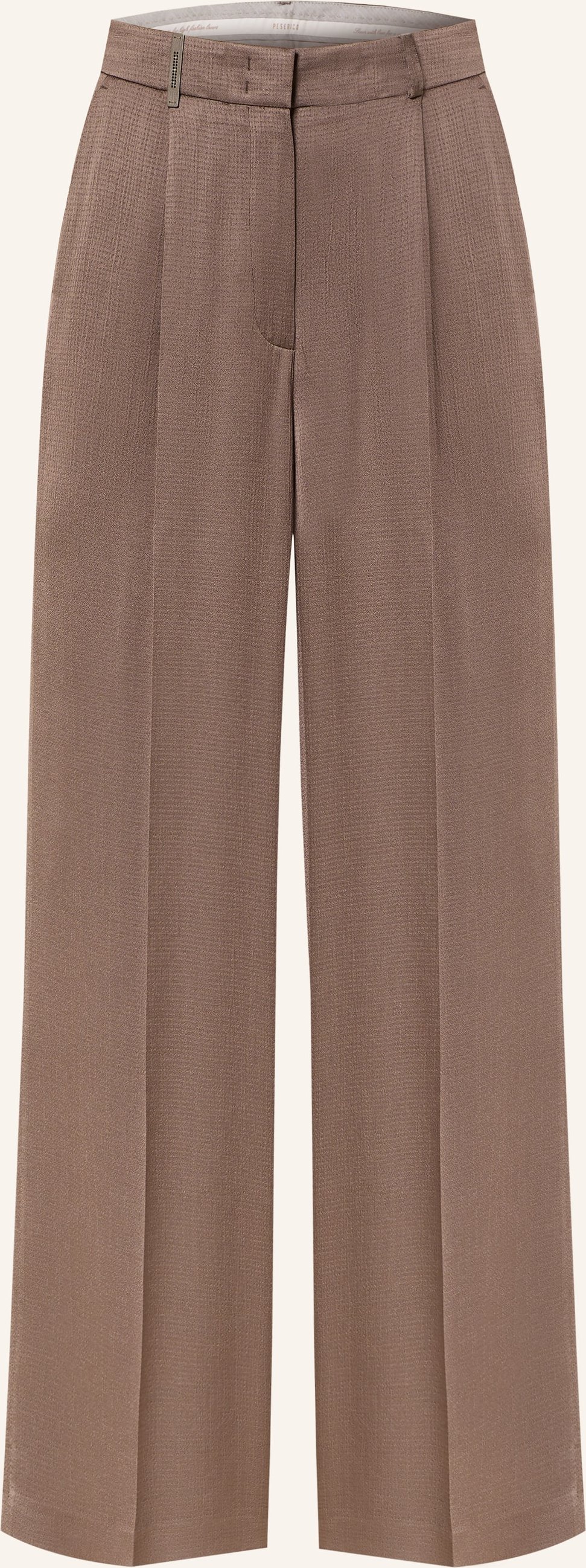 Peserico Marlenehose braun