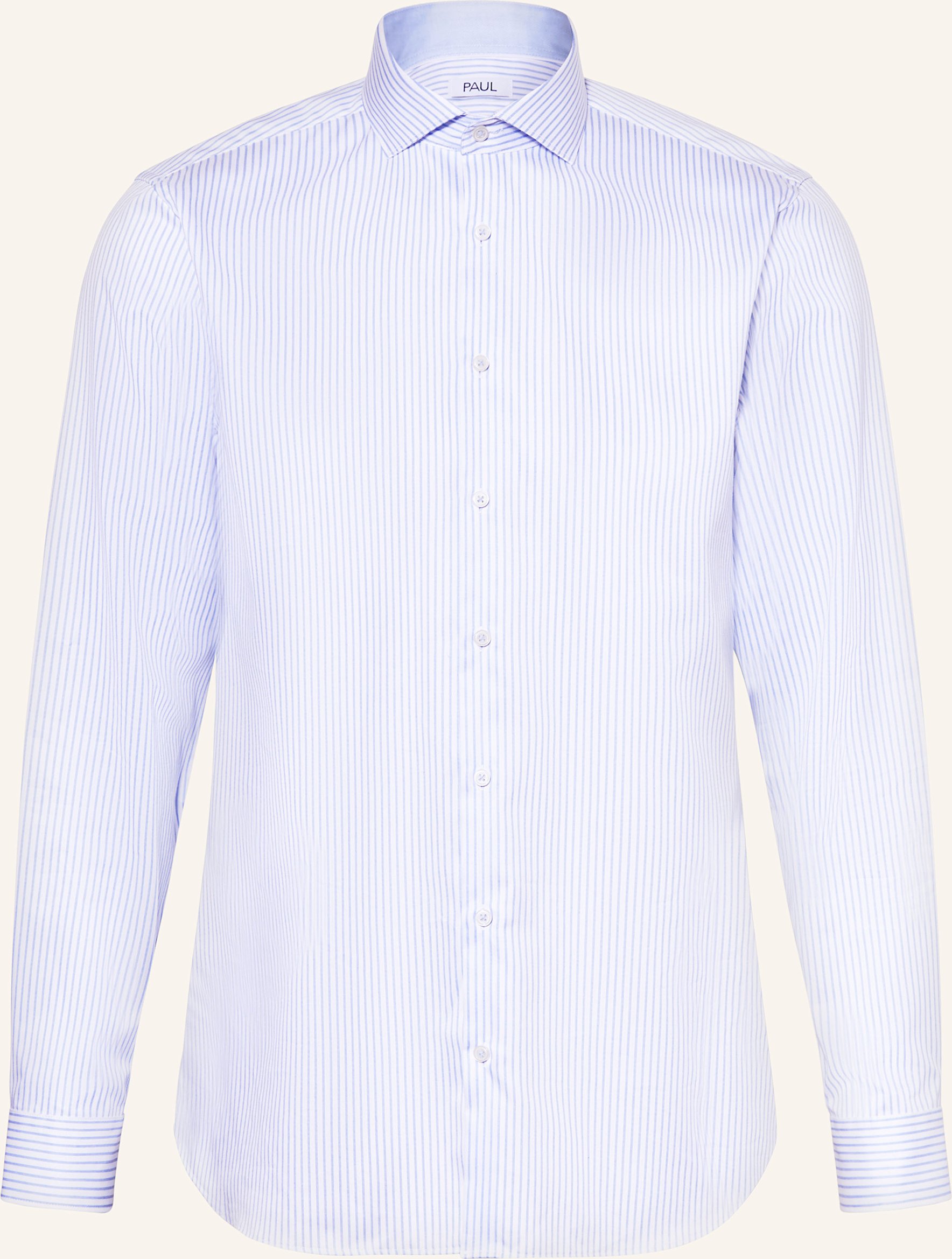 Paul Hemd Shaped Fit blau