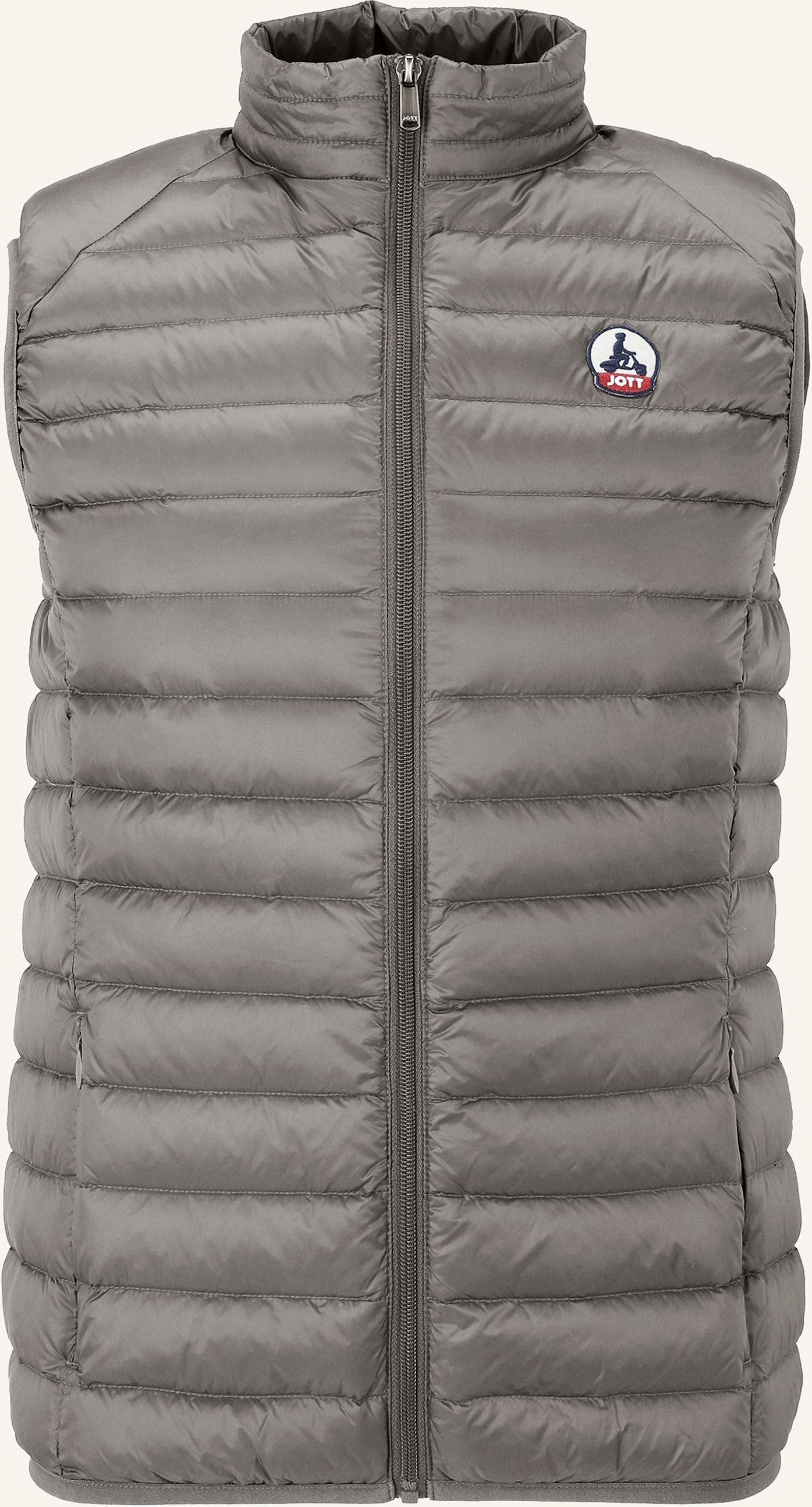 Jott Lightweight-Daunenweste Tom grau